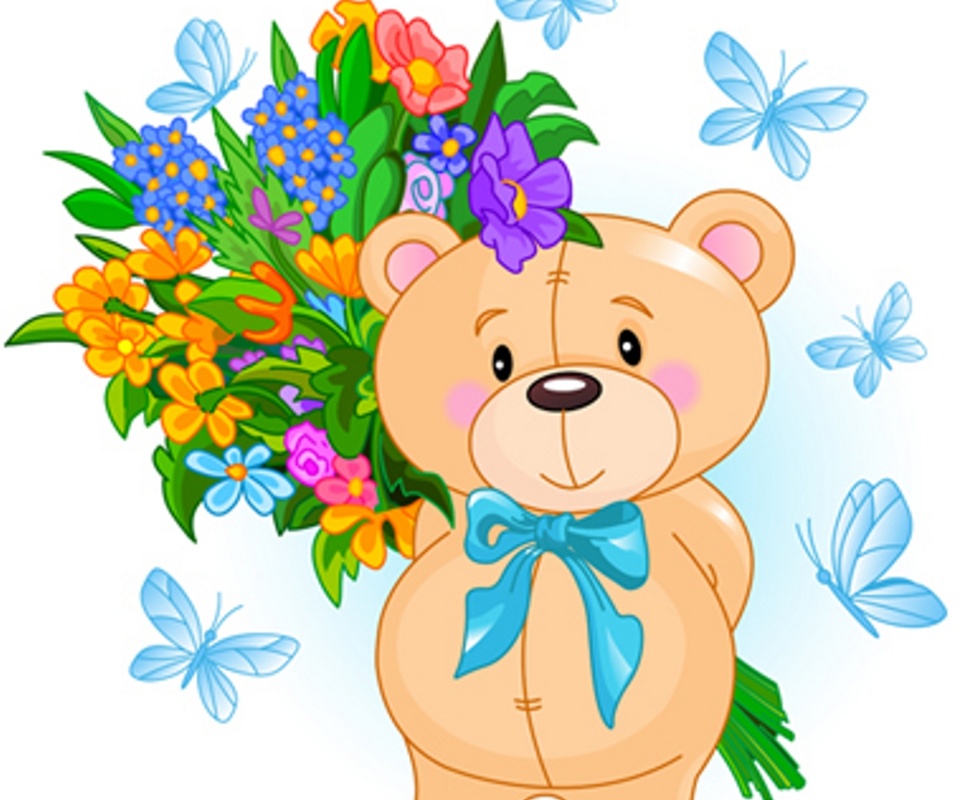 Cute Cartoon Bear Wallpapers