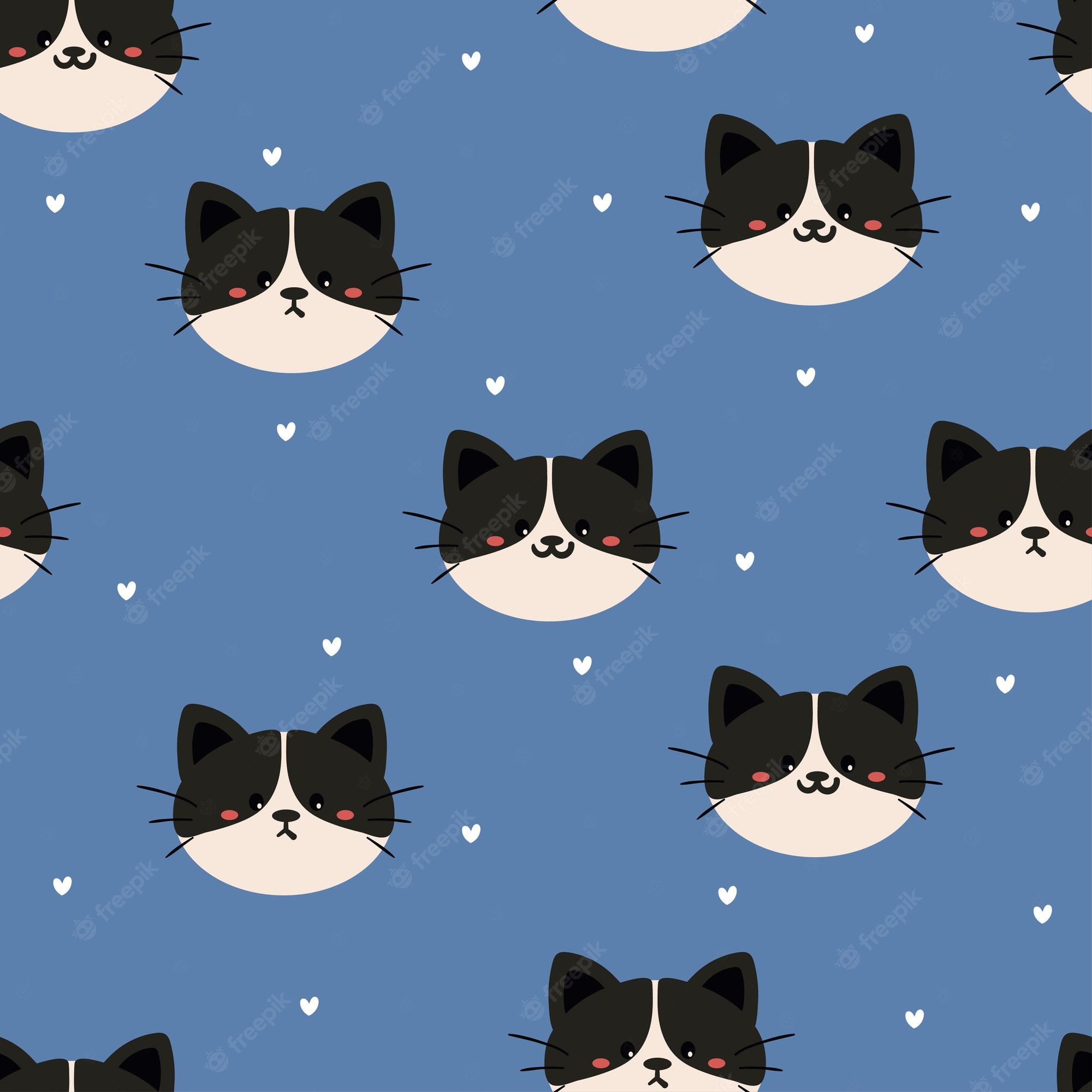 Cute Cartoon Cat Wallpapers