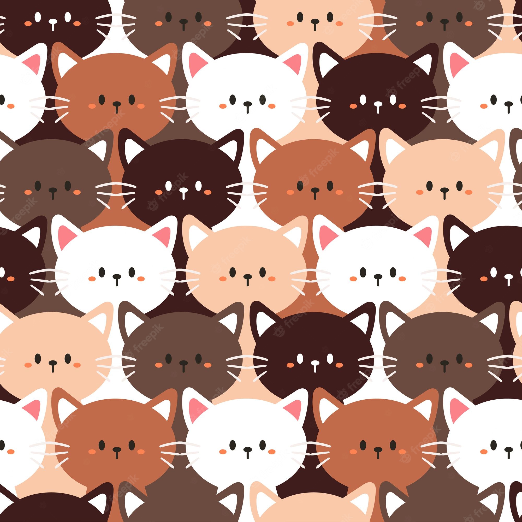 Cute Cartoon Cat Wallpapers