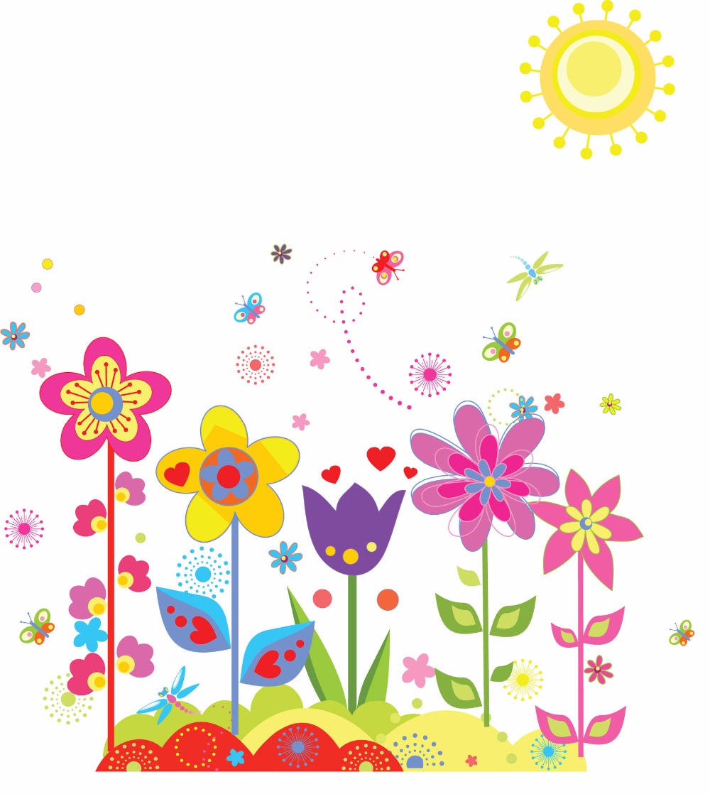 Cute Cartoon Flower Wallpapers