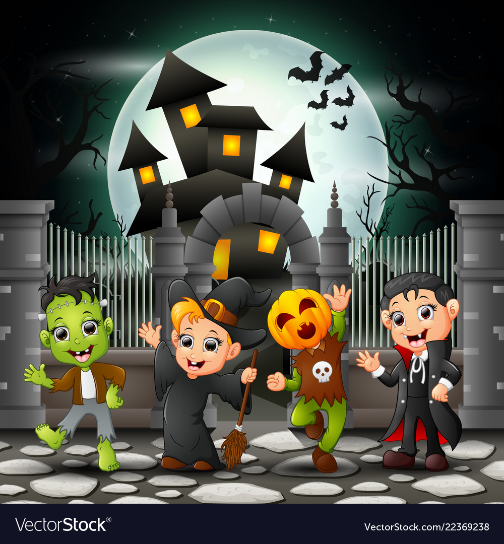 Cute Cartoon Happy Halloween Wallpapers