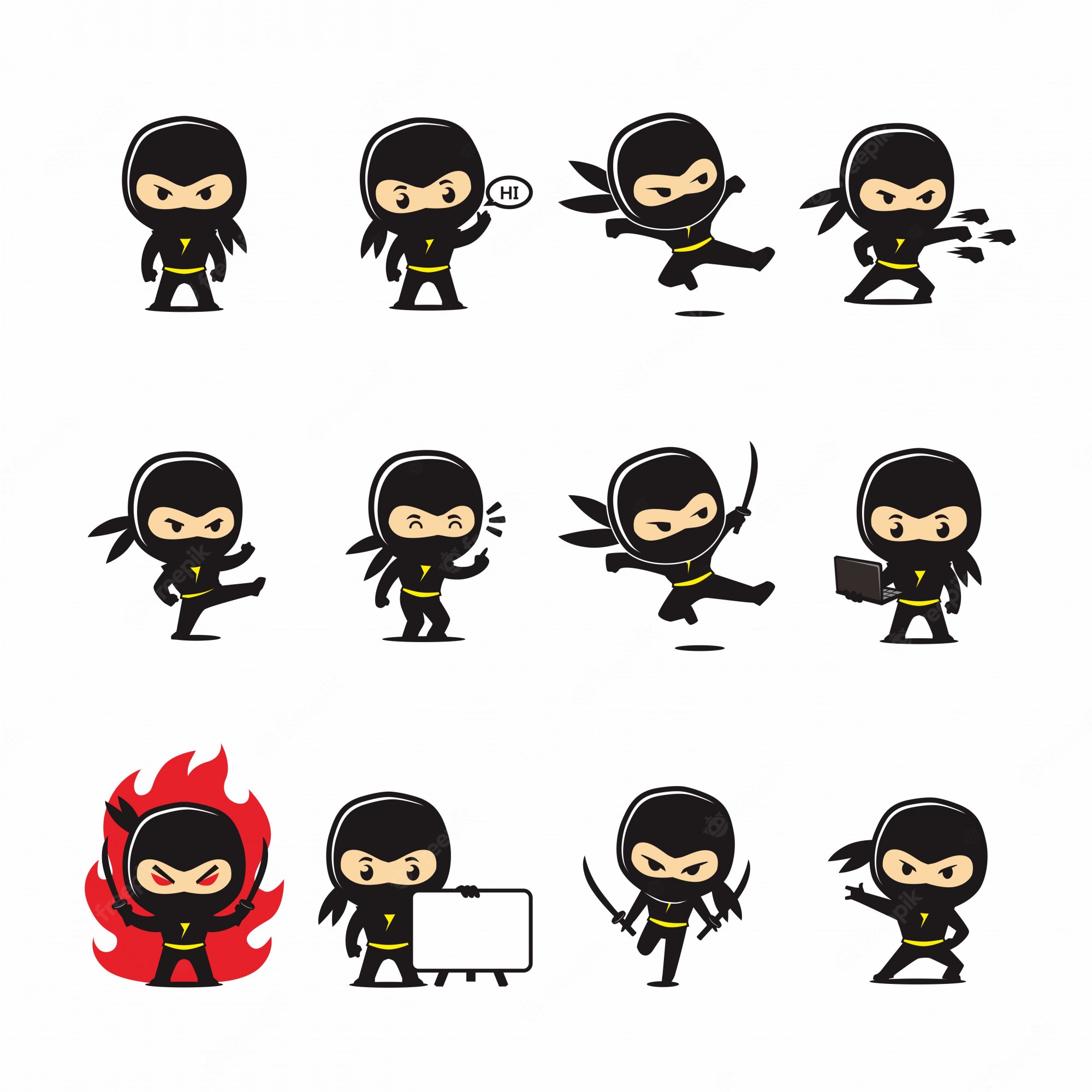 Cute Cartoon Ninja Wallpapers