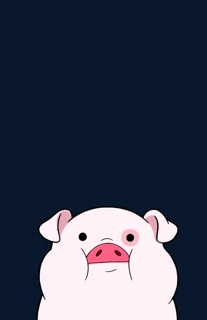 Cute Cartoon Pig Wallpapers