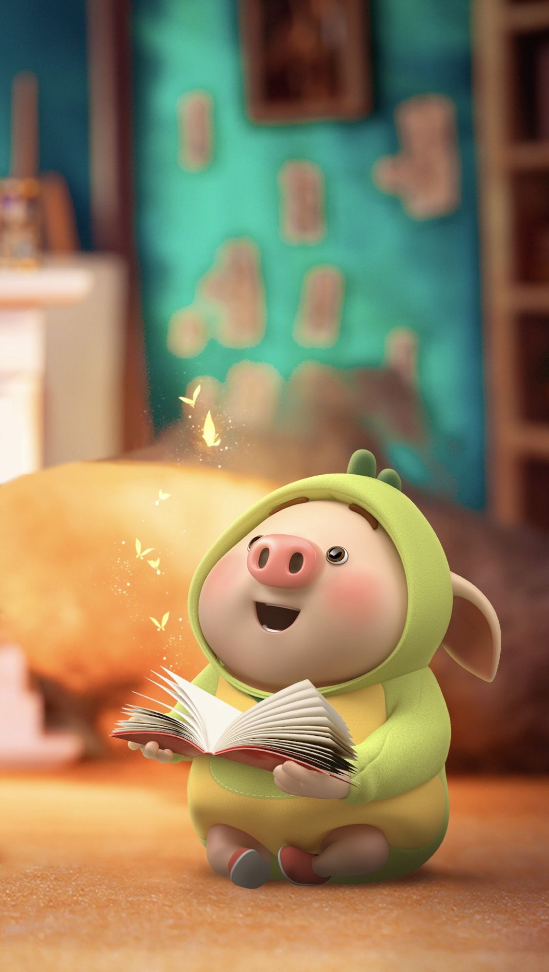 Cute Cartoon Pig Wallpapers