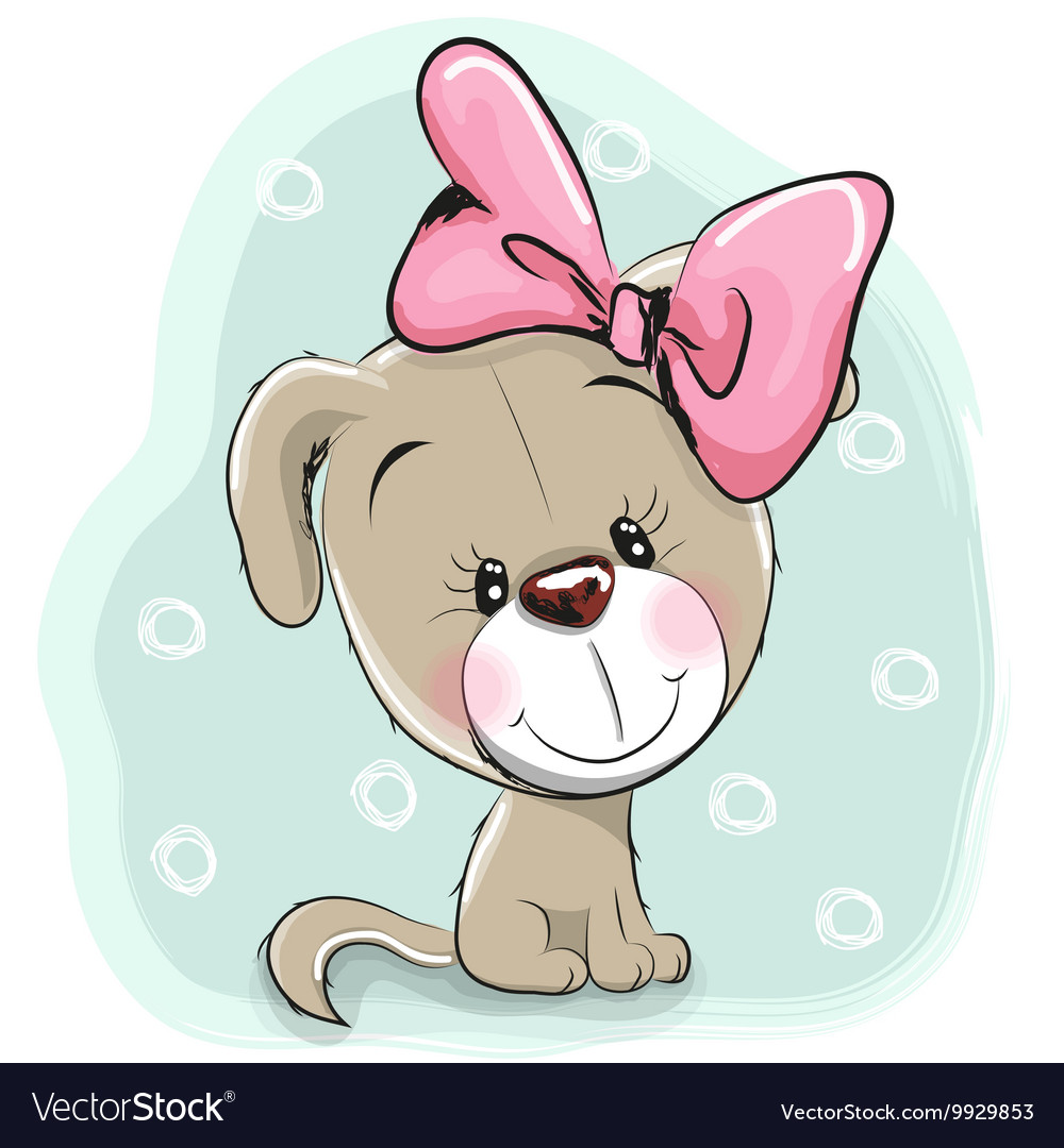 Cute Cartoon Puppy Wallpapers