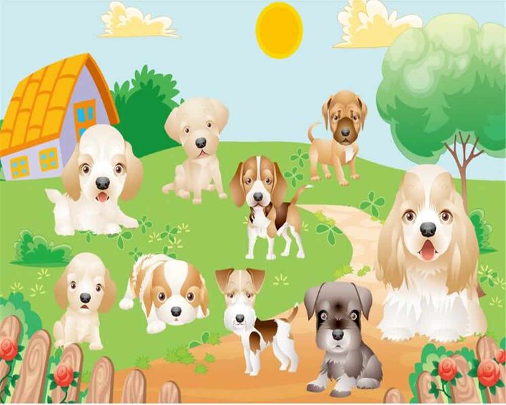 Cute Cartoon Puppy Wallpapers