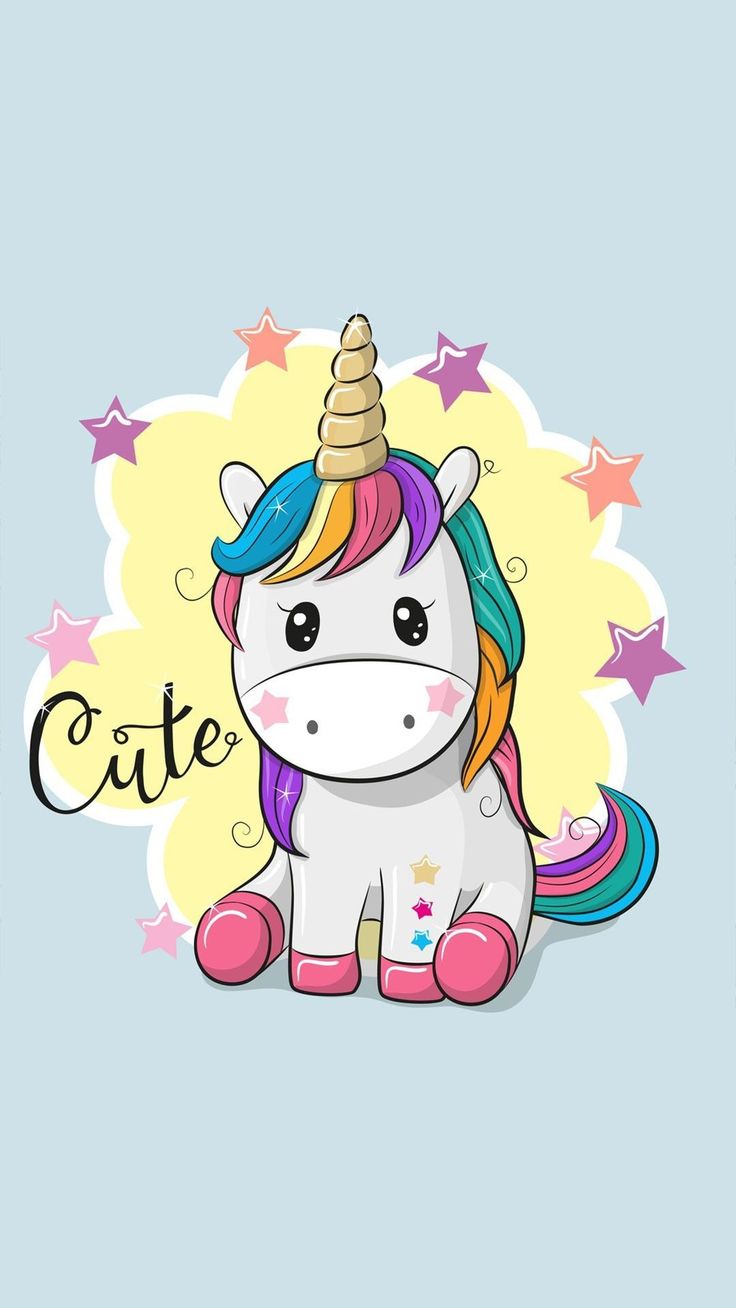 Cute Cartoon Unicorn Wallpapers