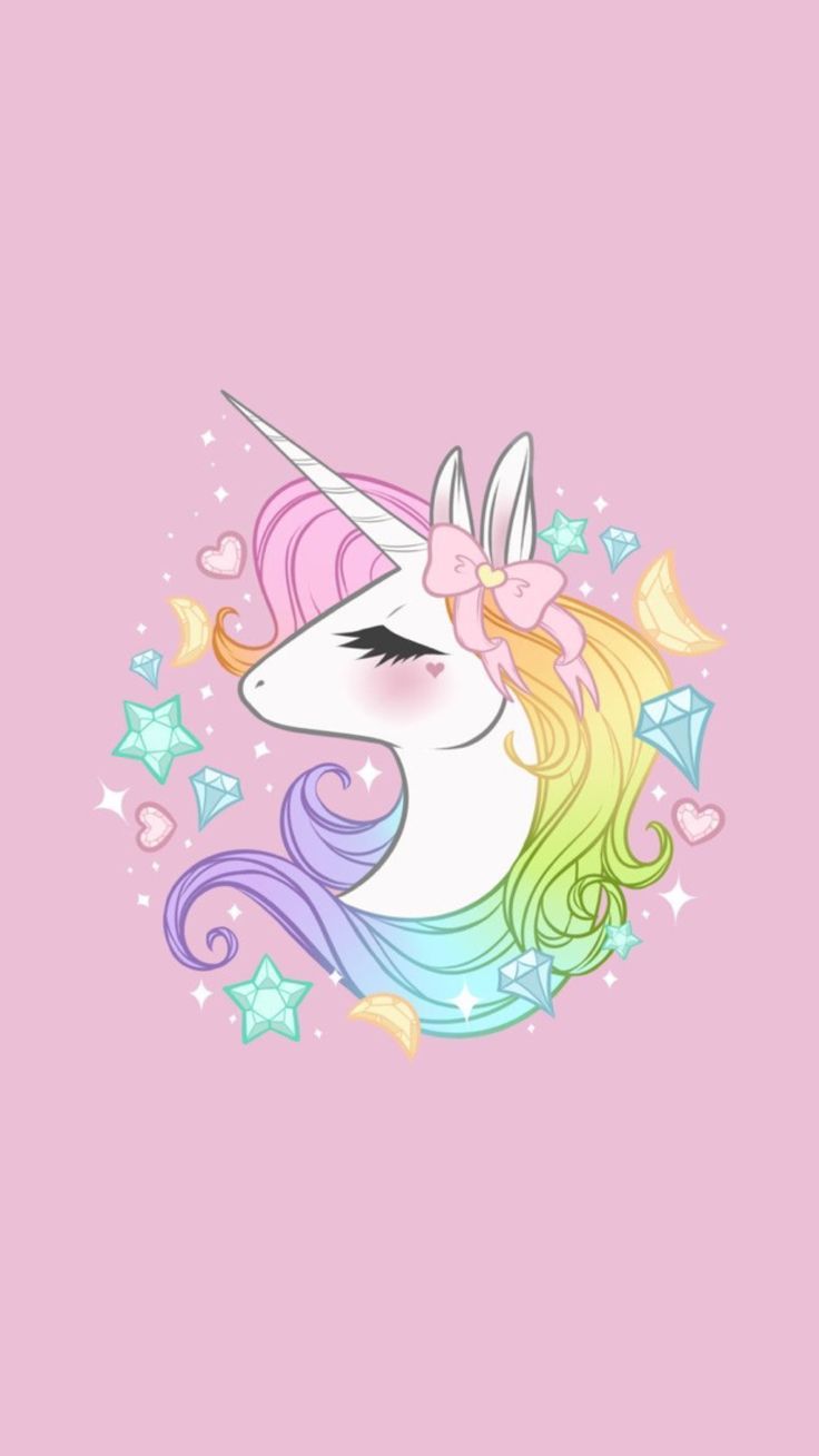 Cute Cartoon Unicorn Wallpapers Wallpapers