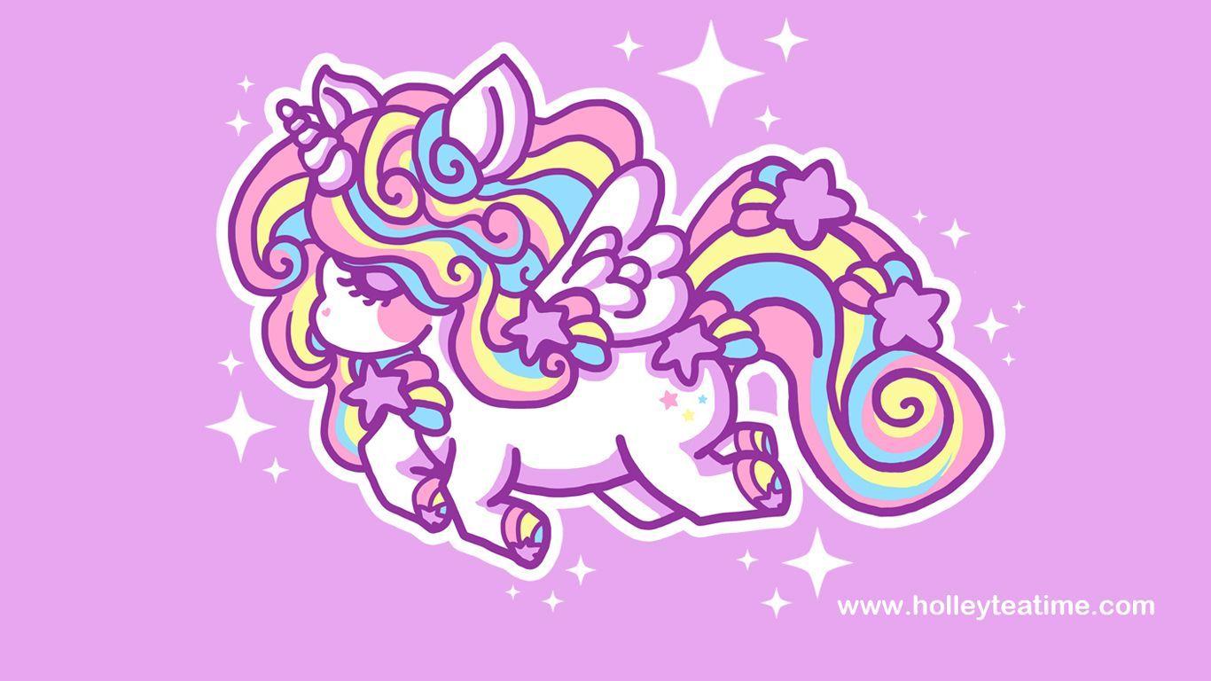 Cute Cartoon Unicorn Wallpapers Wallpapers