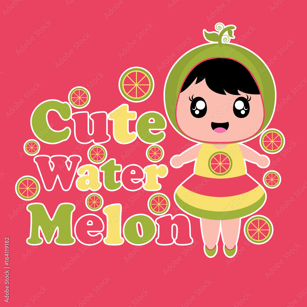 Cute Cartoon Watermelon Wallpapers