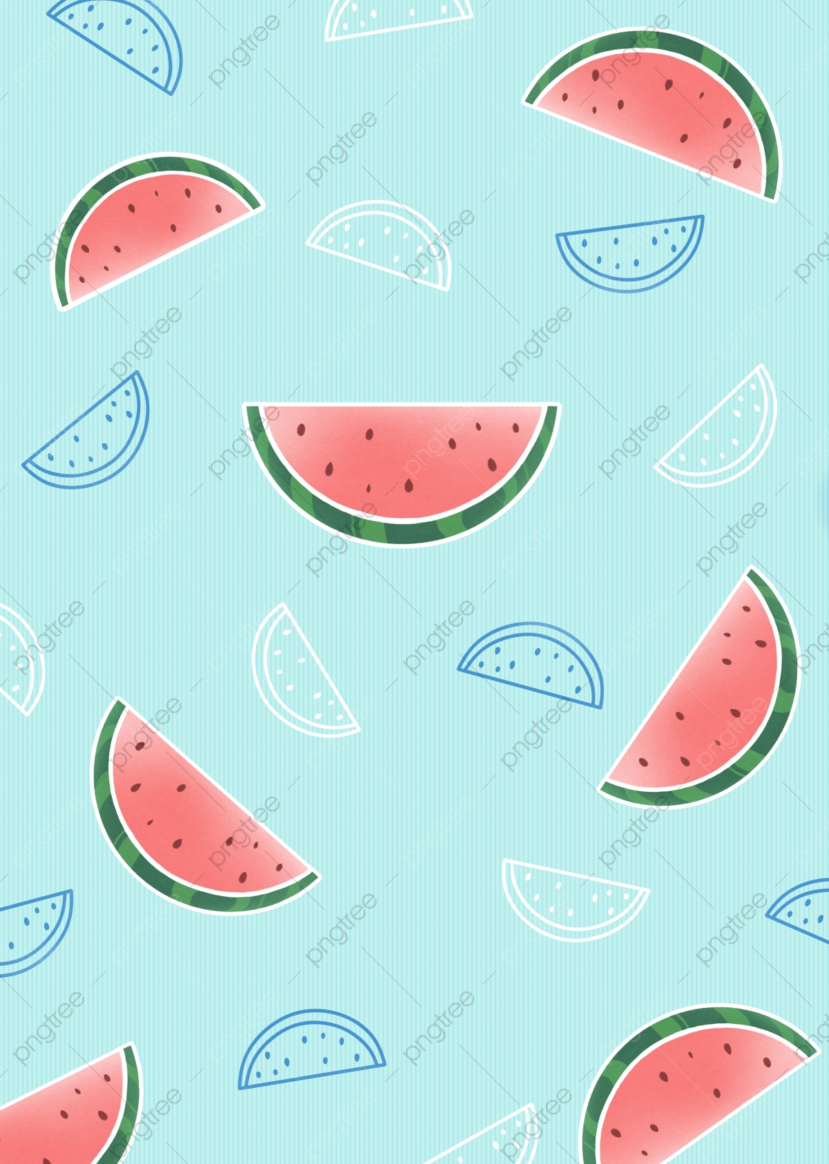 Cute Cartoon Watermelon Wallpapers