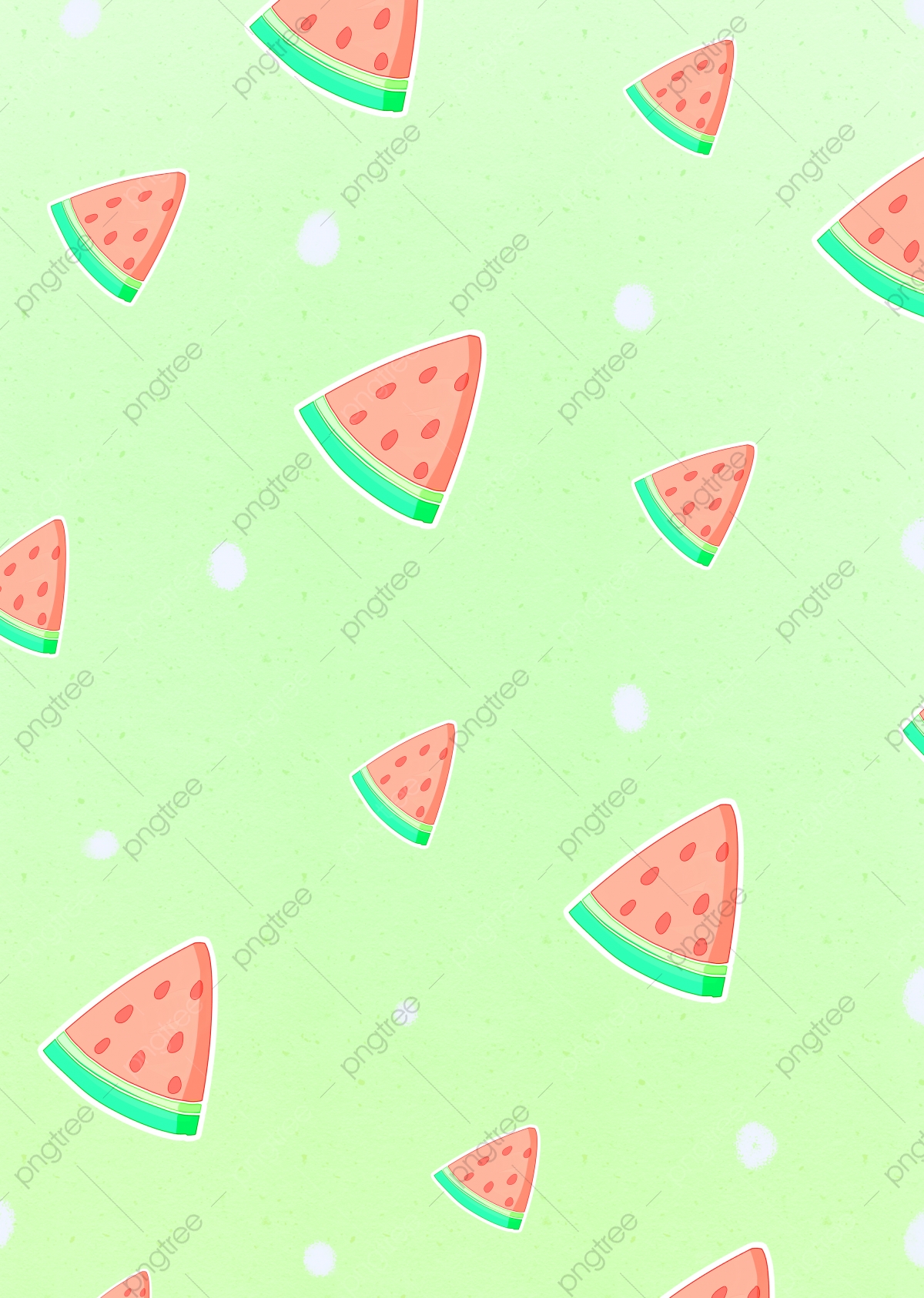 Cute Cartoon Watermelon Wallpapers