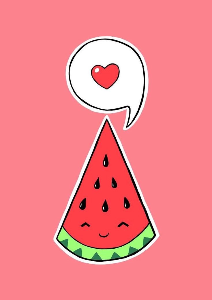 Cute Cartoon Watermelon Wallpapers