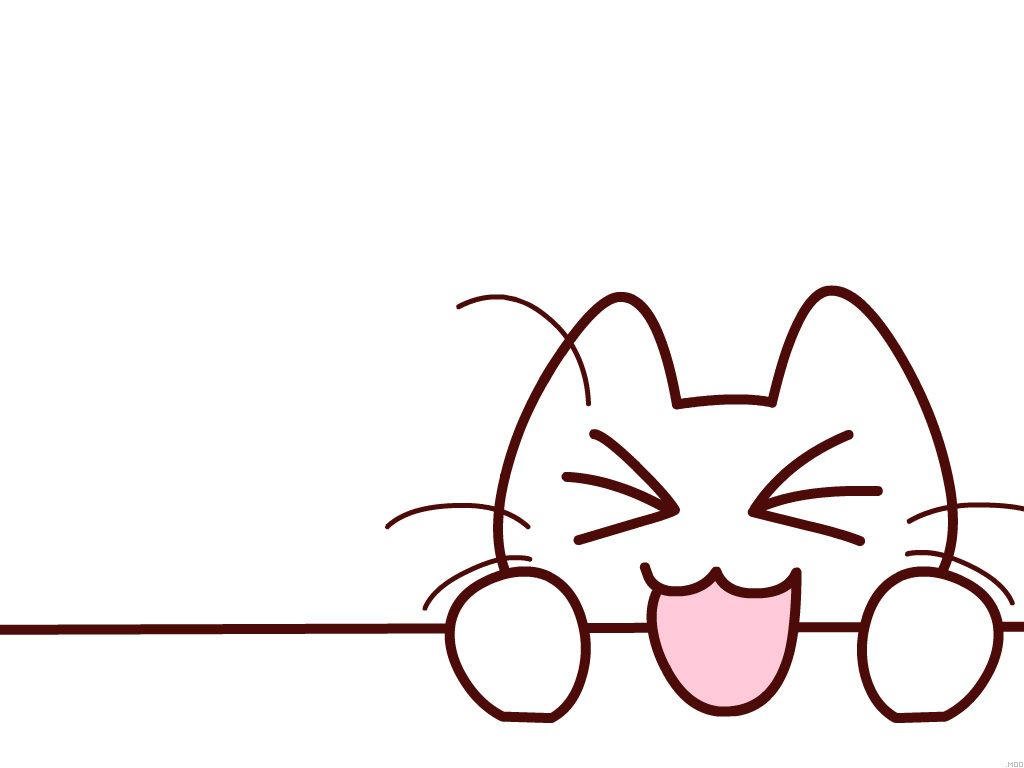 Cute Cat Drawings Wallpapers