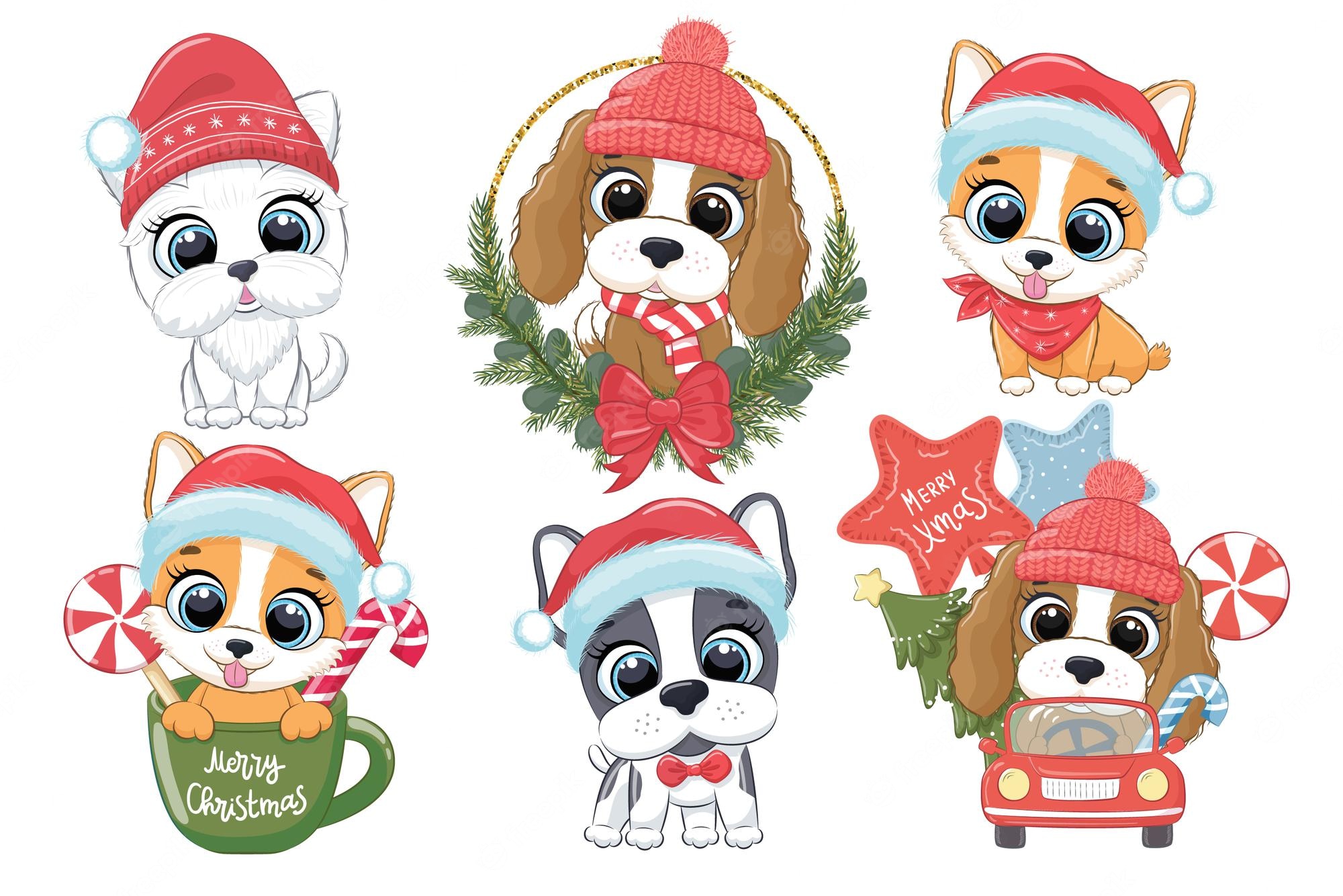 Cute Christmas Animal Wallpapers