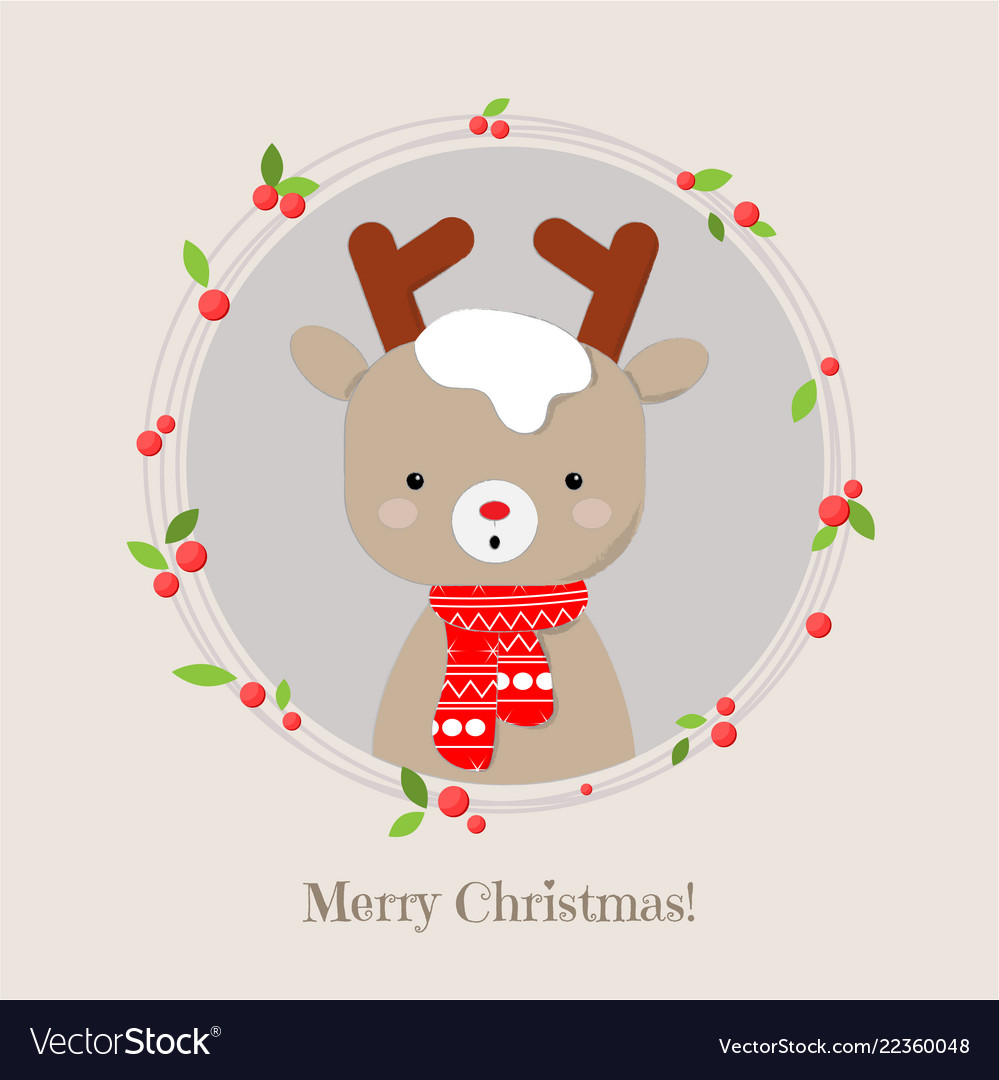 Cute Christmas Reindeer Wallpapers