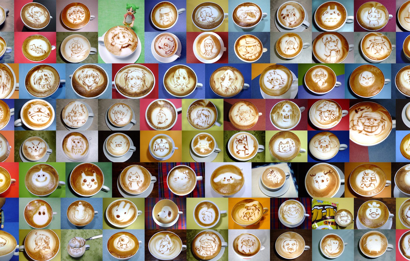 Cute Coffee Art Wallpapers