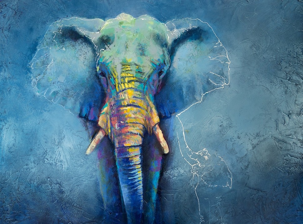 Cute Colorful Elephant Wallpapers