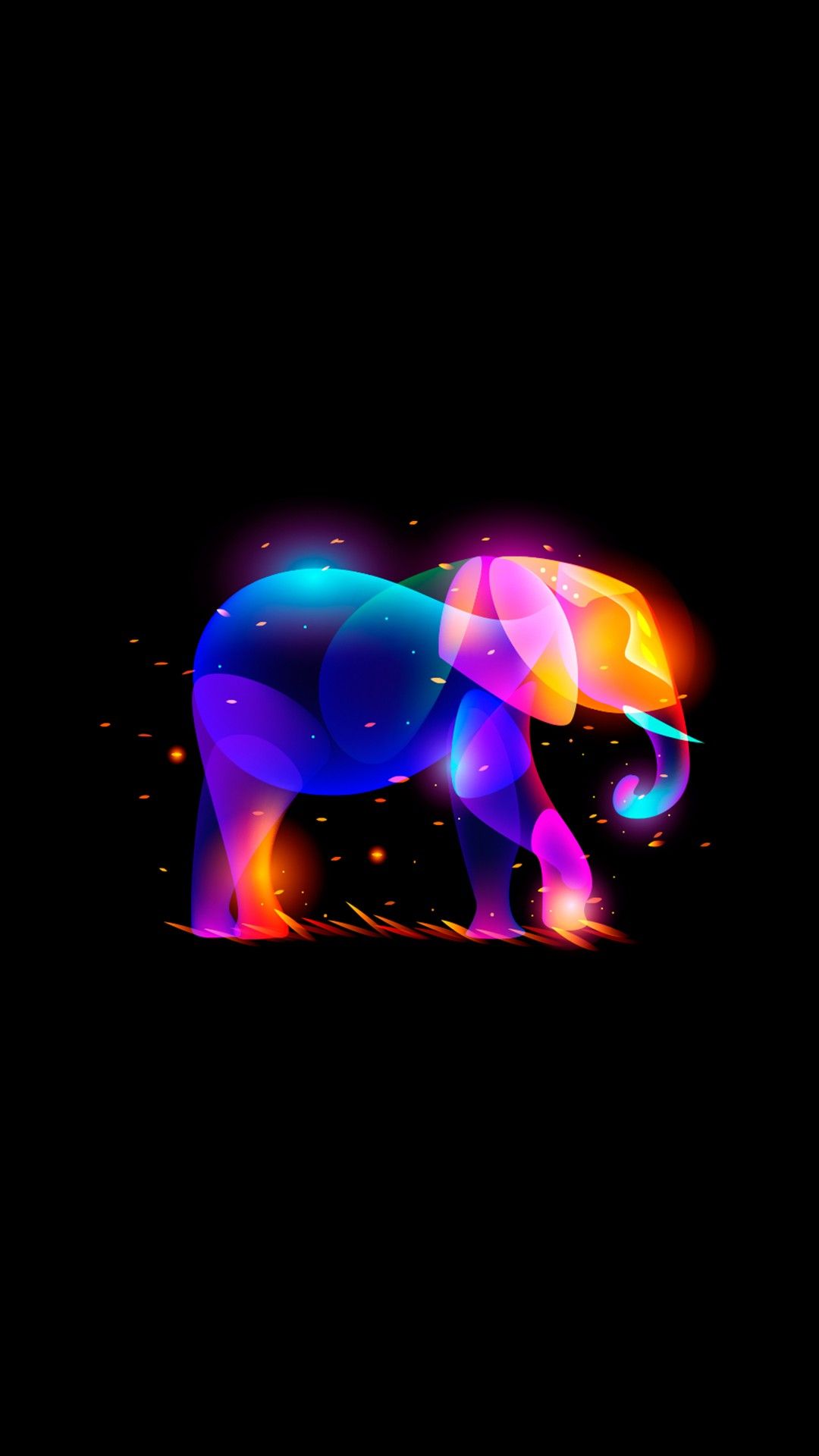 Cute Colorful Elephant Wallpapers