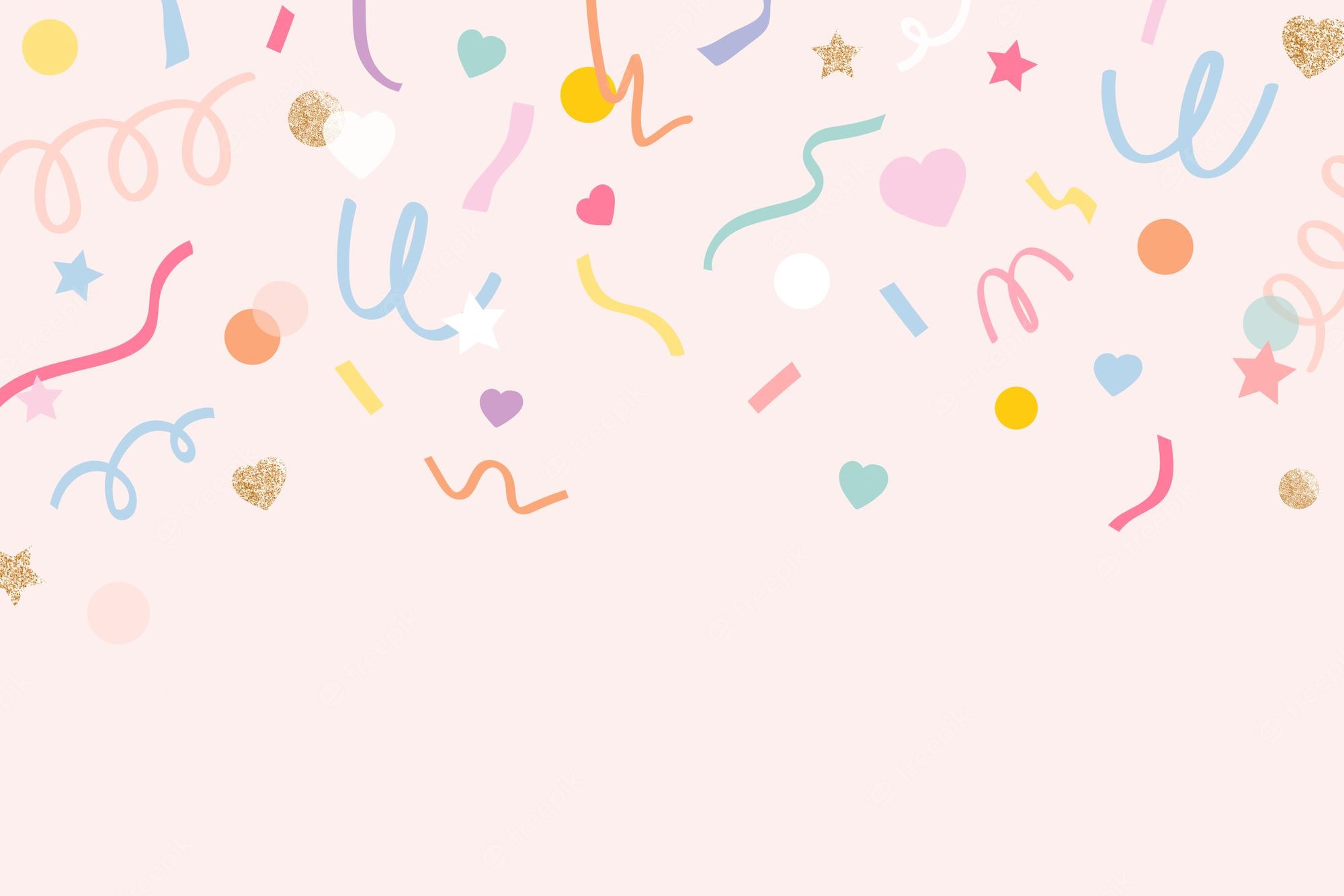 Cute Confetti Wallpapers