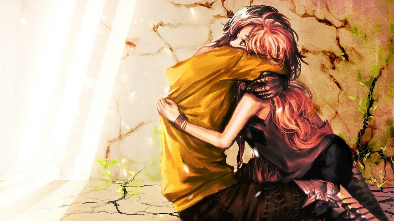 Cute Couple Art Wallpapers Wallpapers
