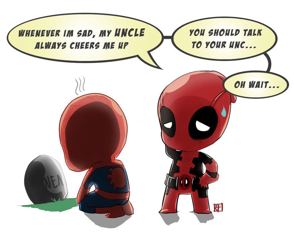 Cute Deadpool And Spider Man Wallpapers