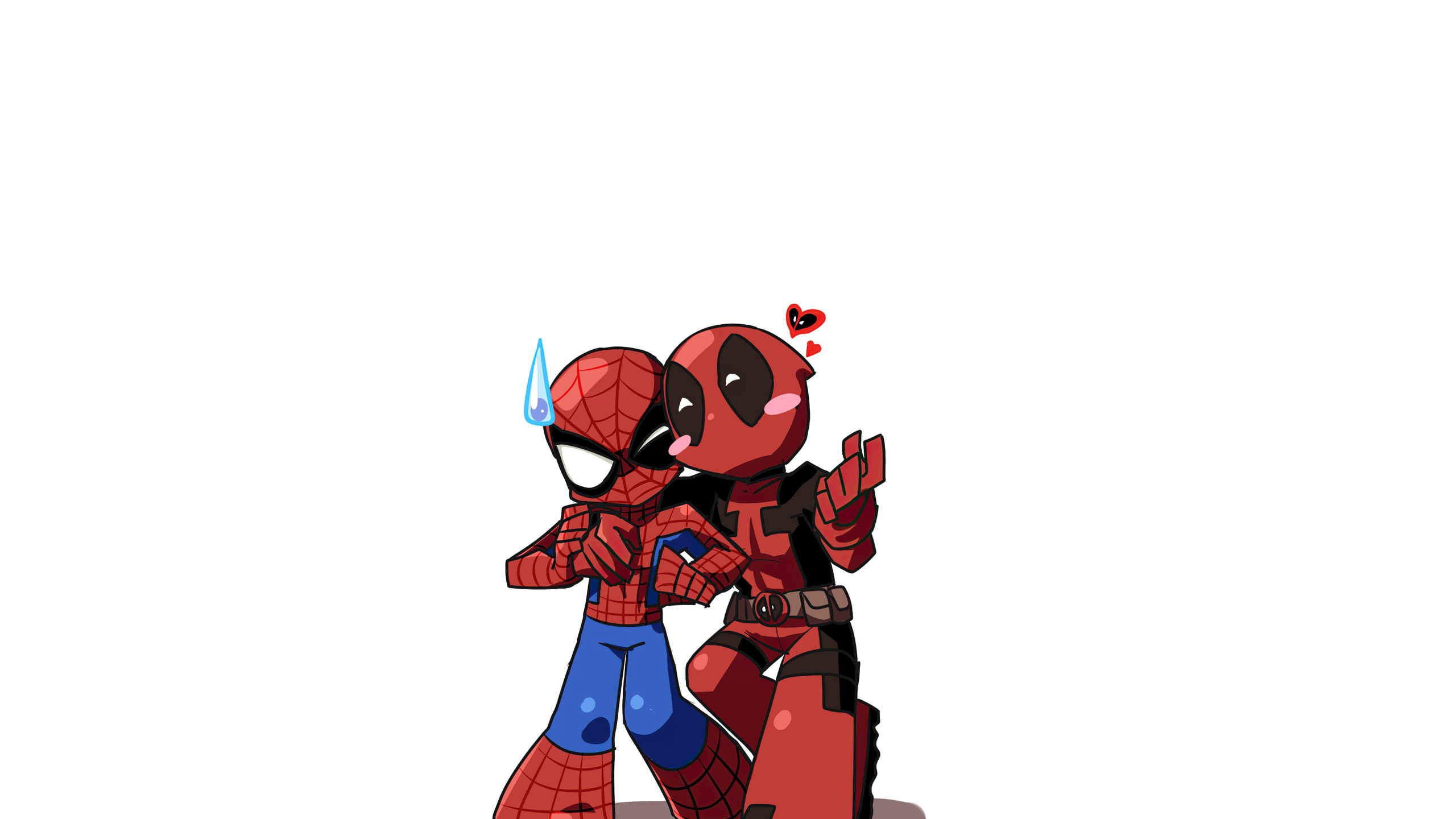 Cute Deadpool And Spider Man Wallpapers