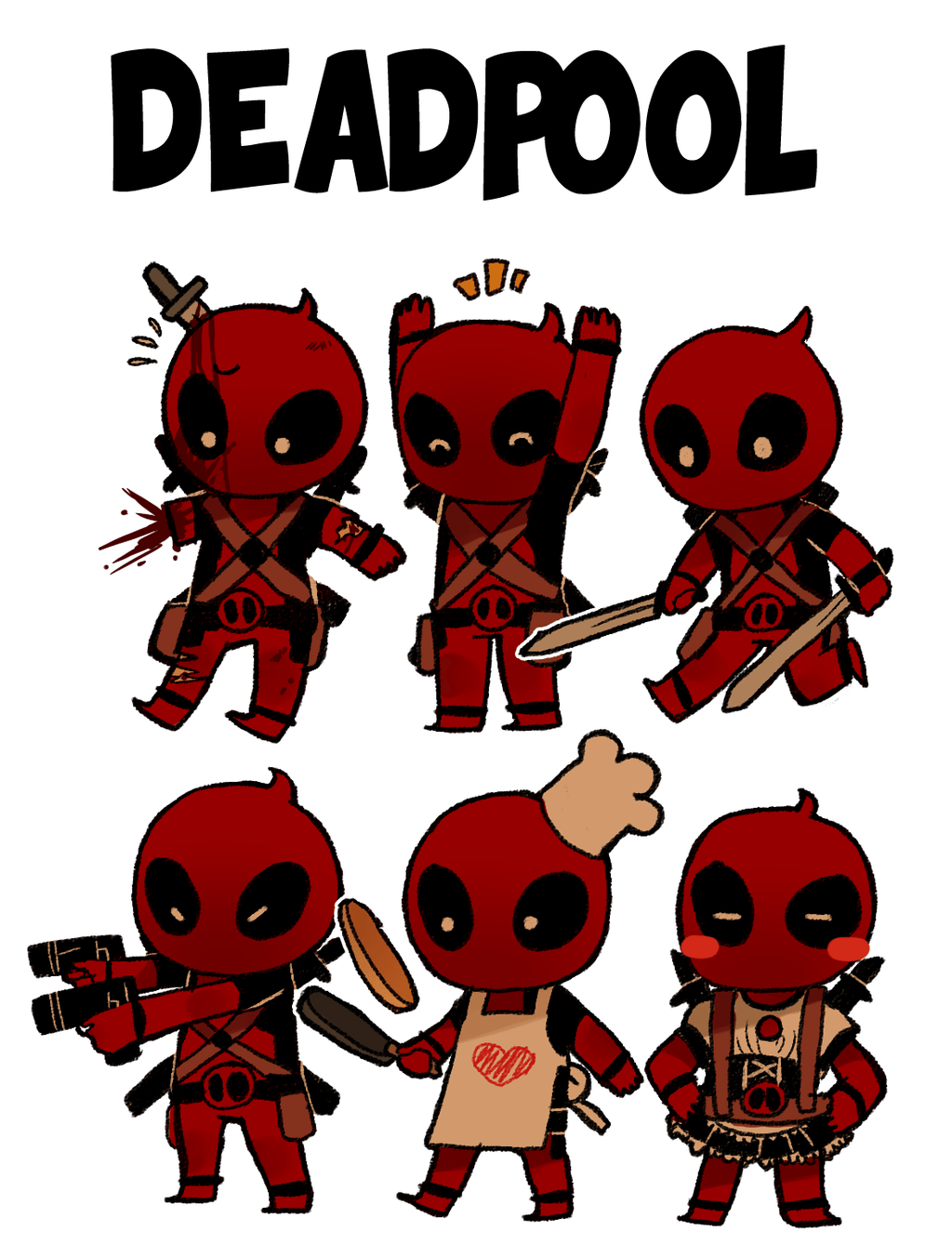 Cute Deadpool Wallpapers Wallpapers