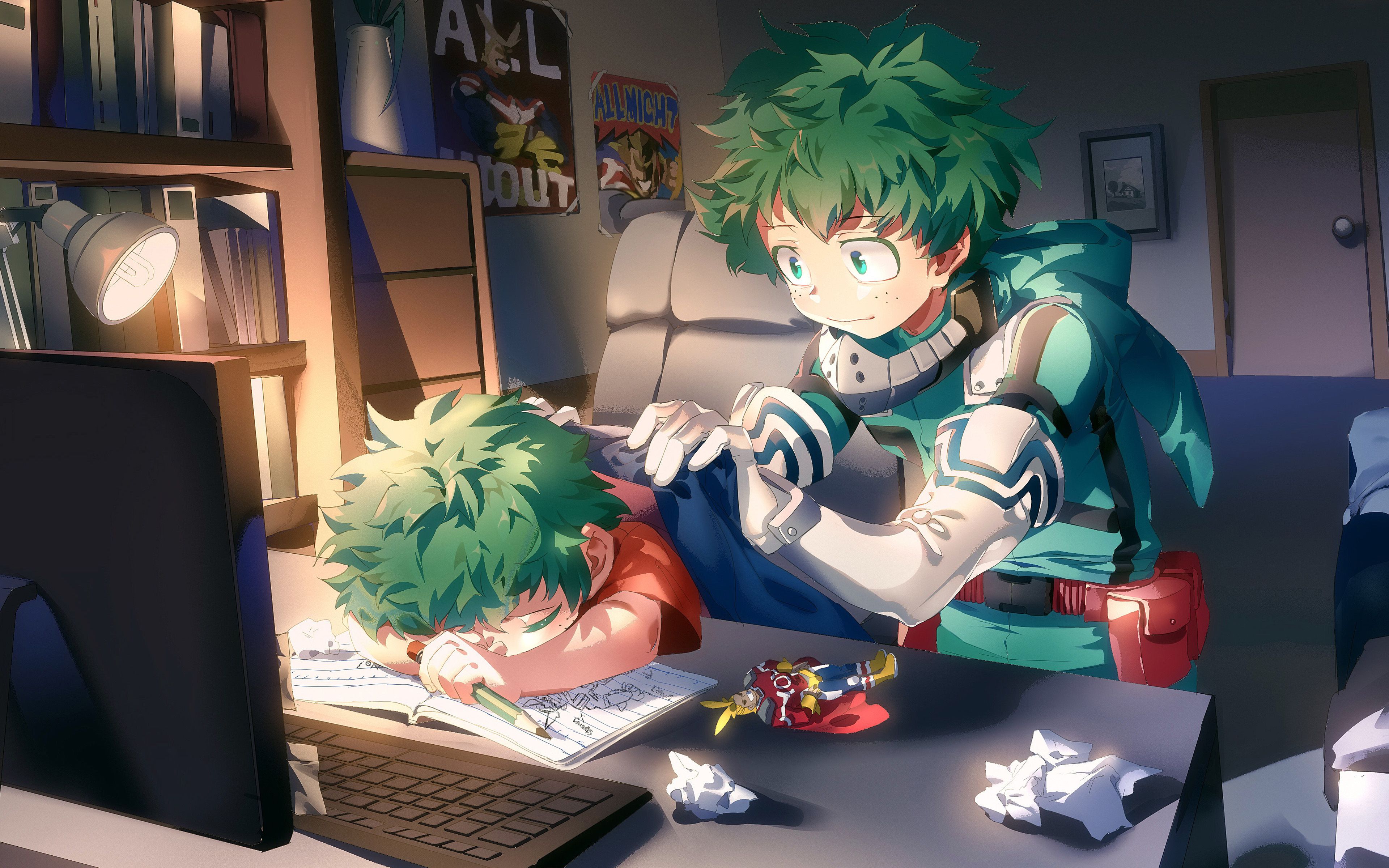 Cute Deku Desktop Wallpapers Wallpapers