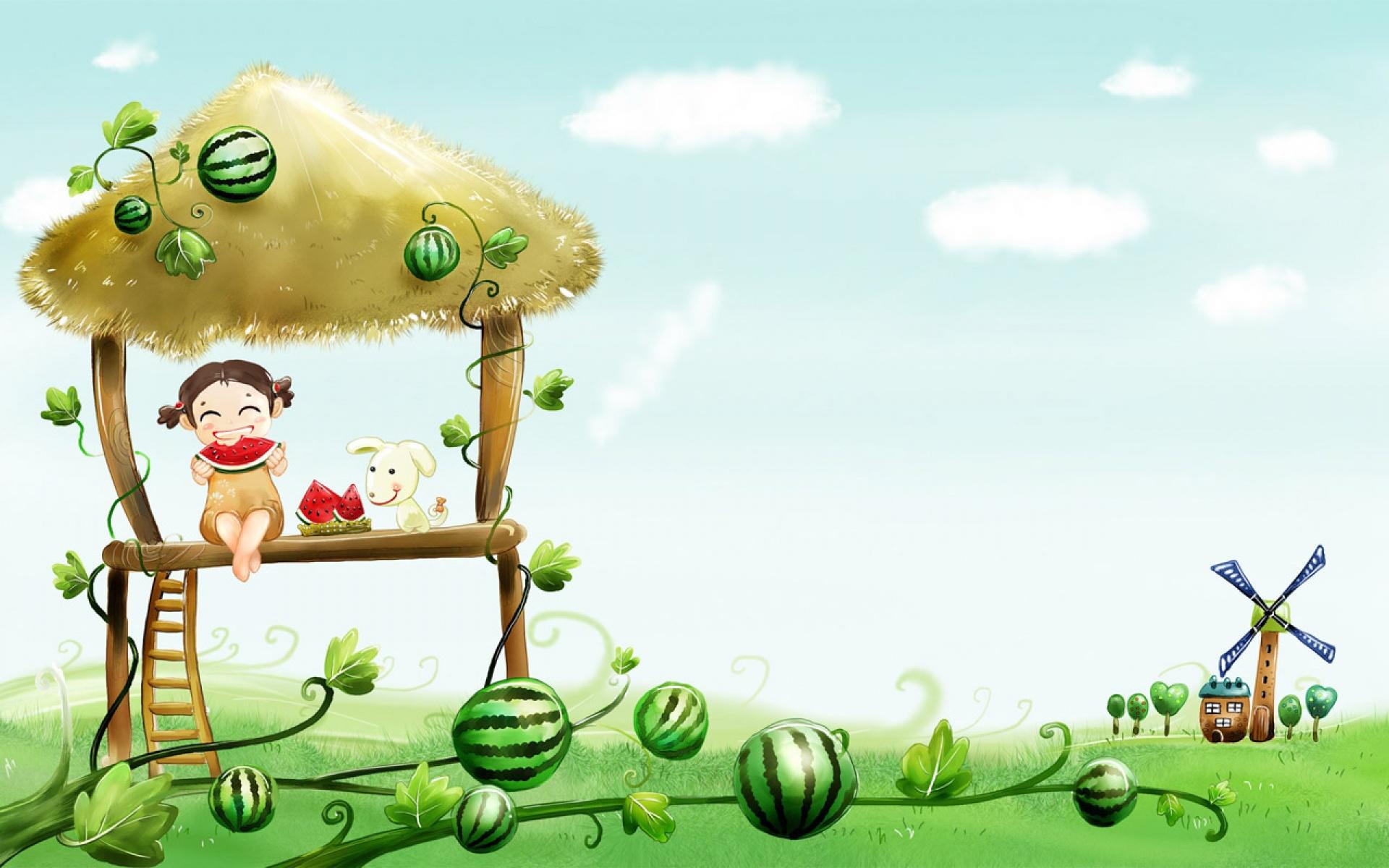 Cute Desktop Cartoon Wallpapers