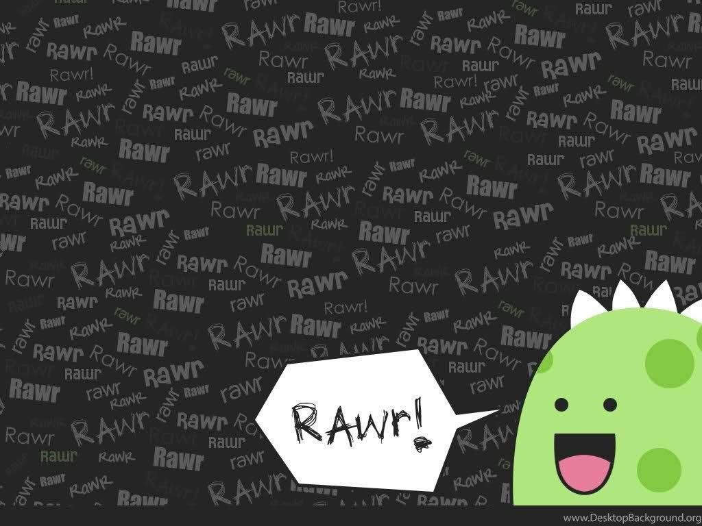 Cute Dinosaur Rawr Wallpaper Wallpapers