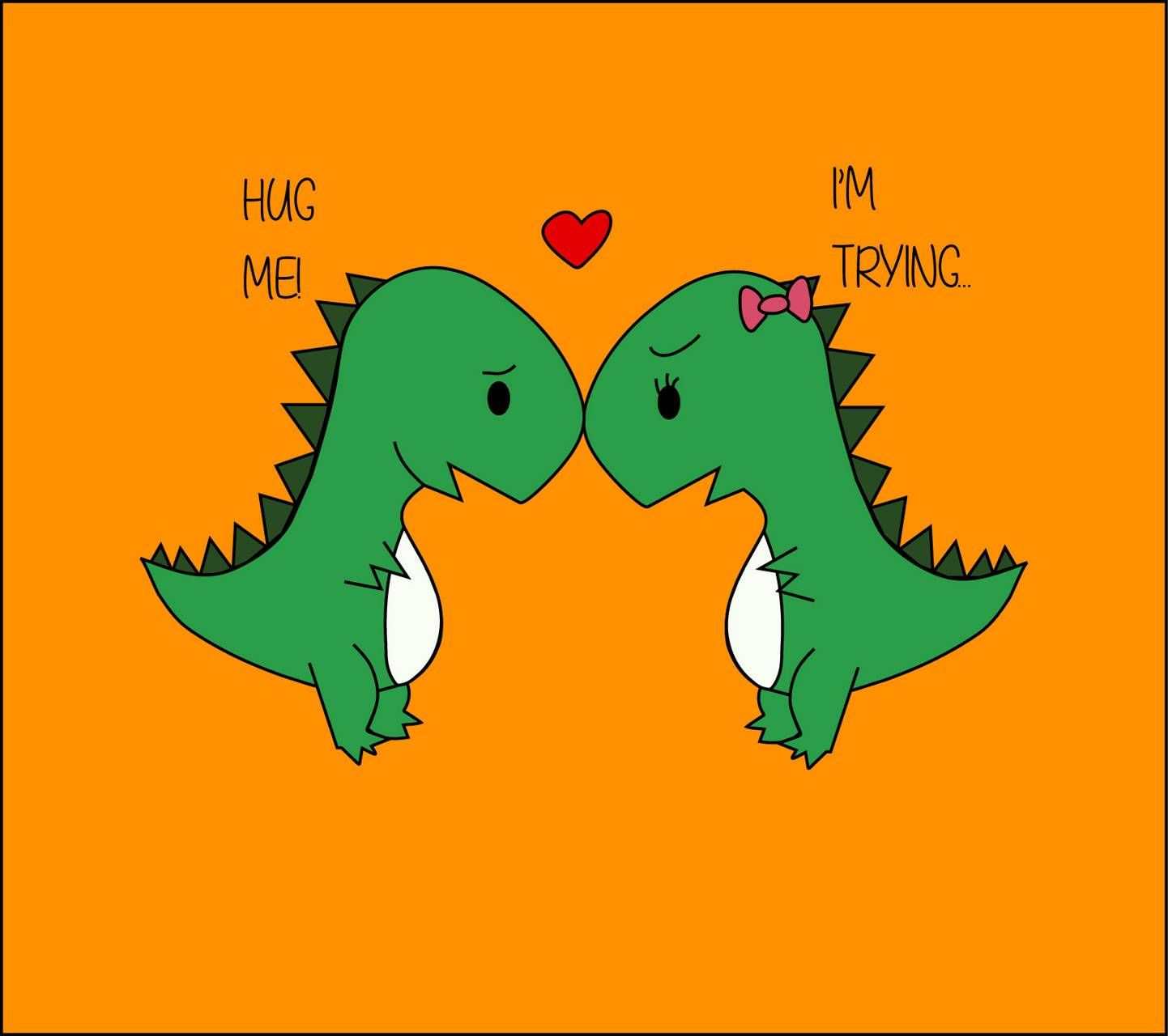 Cute Dinosaur Rawr Wallpaper Wallpapers