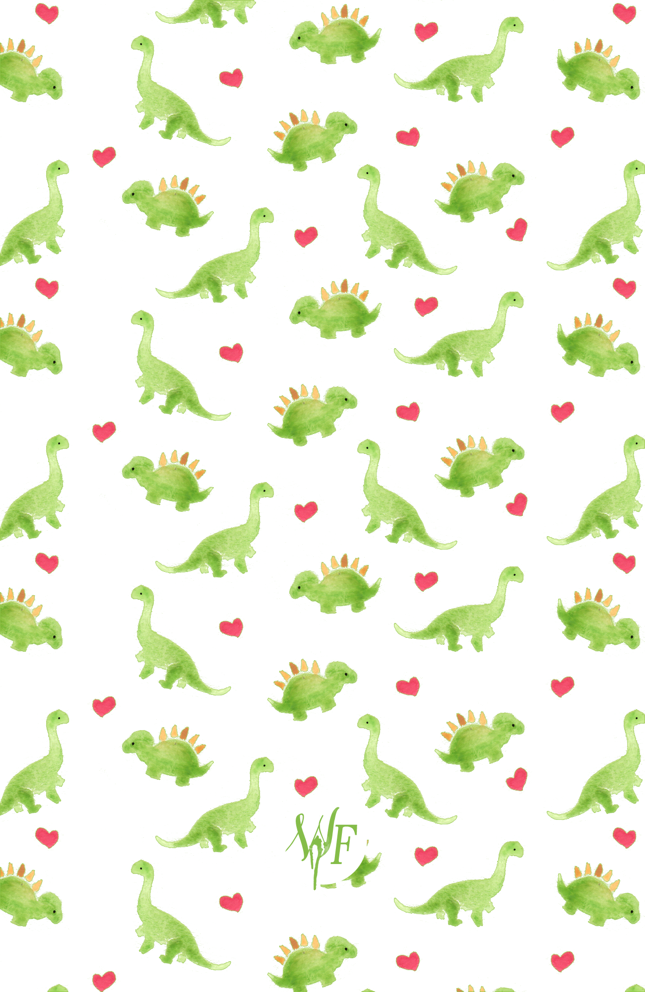 Cute Dinosaur Rawr Wallpaper Wallpapers