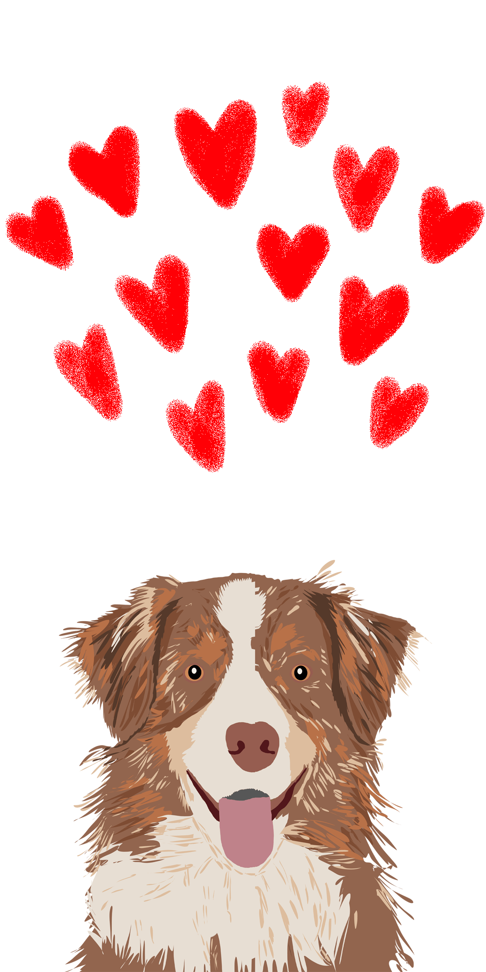 Cute Dog Art Wallpapers