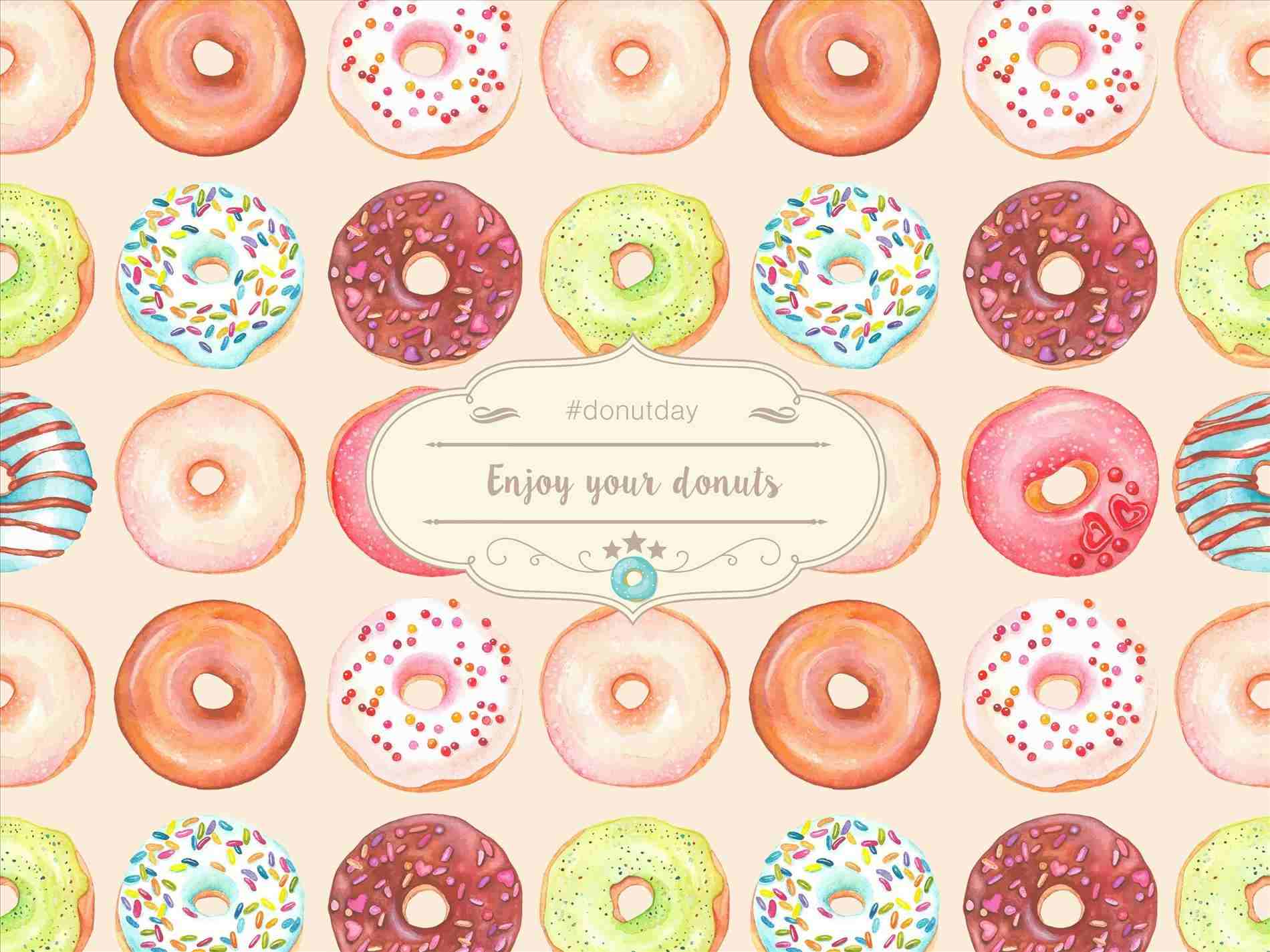 Cute Donut Wallpapers Wallpapers