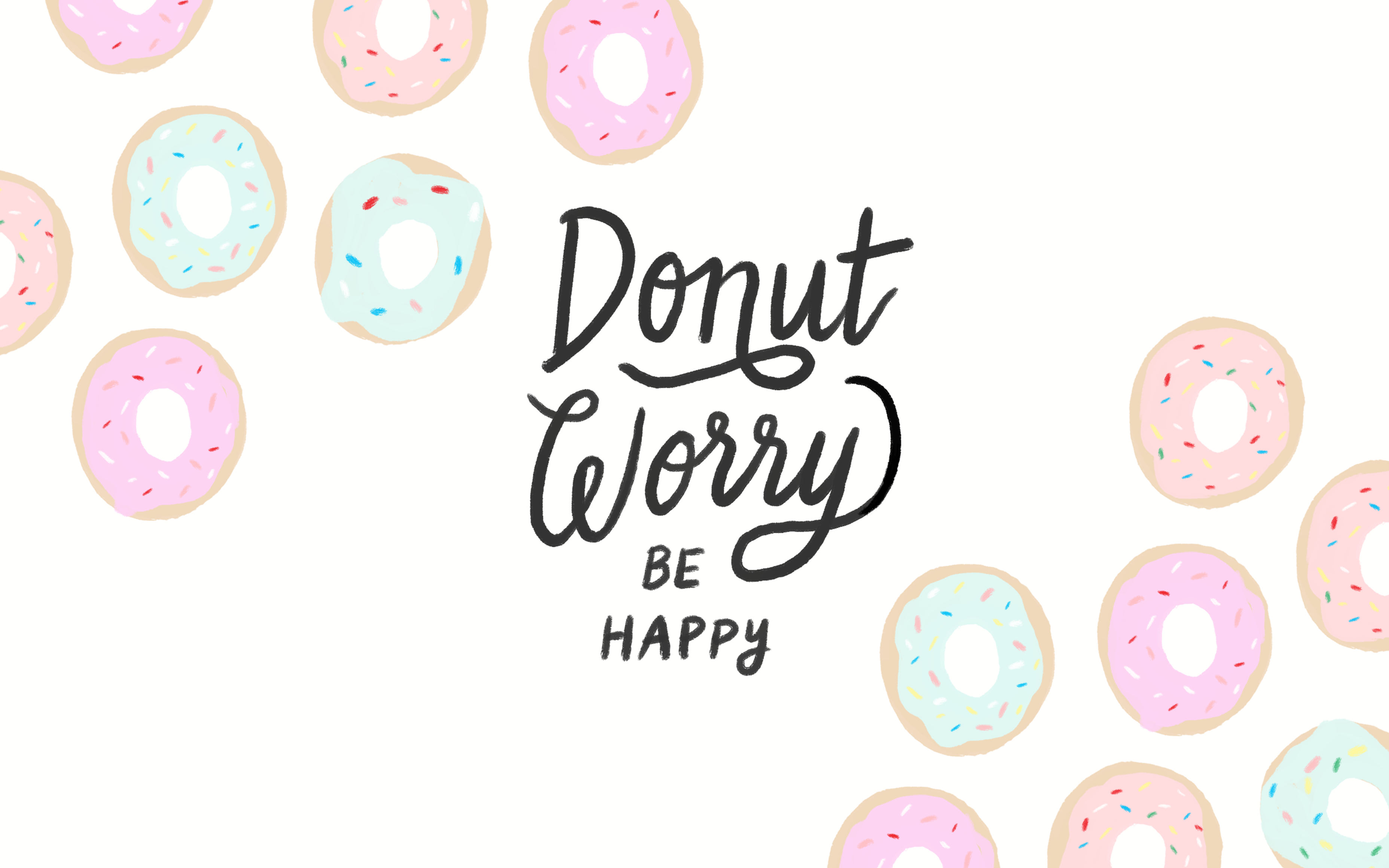 Cute Doughnut Wallpapers