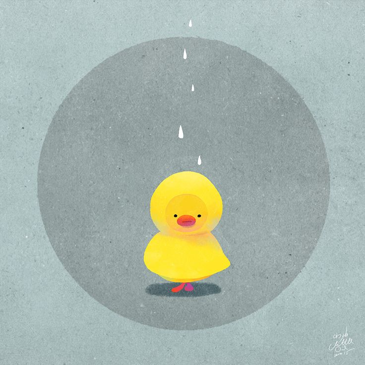 Cute Duck Drawing Wallpapers