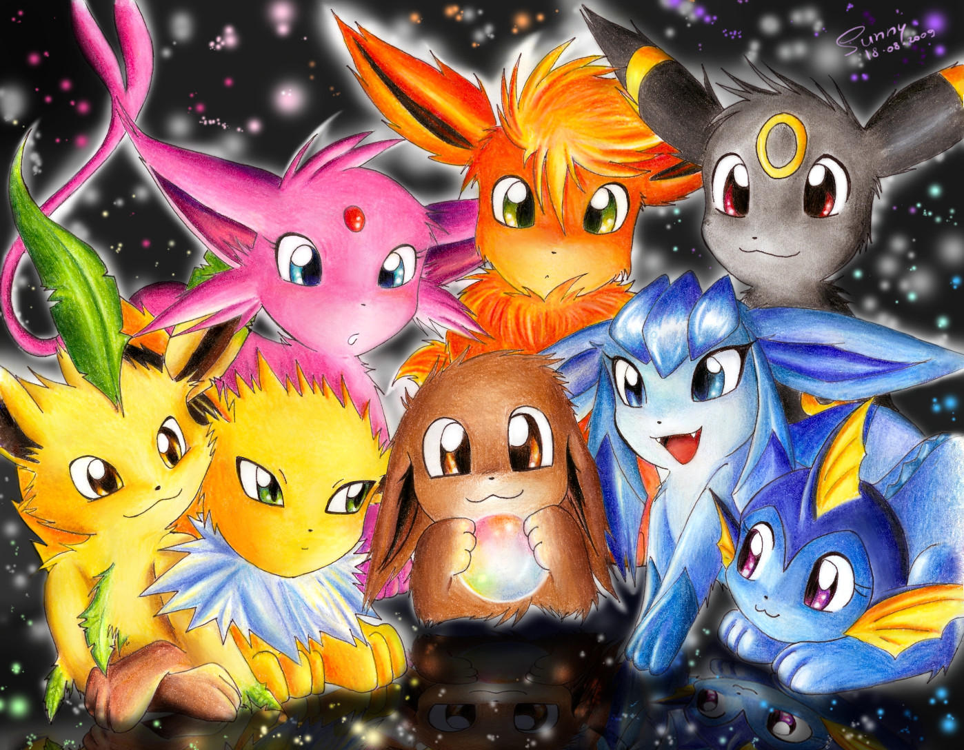 Cute Eeveelutions Wallpapers