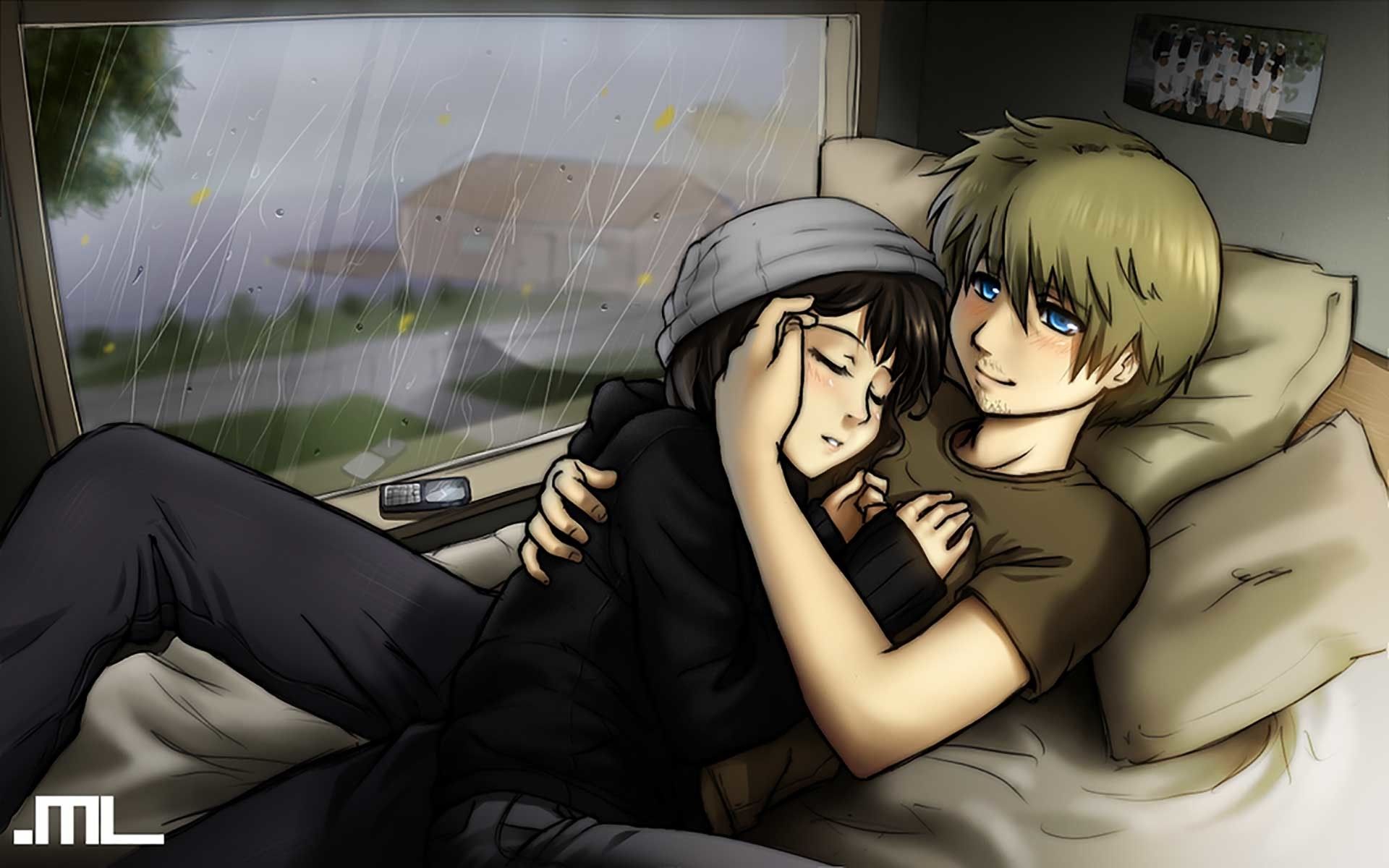 Cute Emo Anime Couples Wallpapers Wallpapers