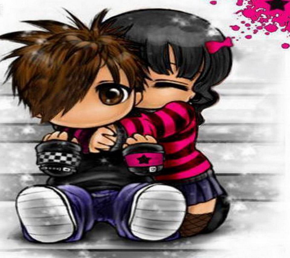 Cute Emo Anime Couples Wallpapers Wallpapers