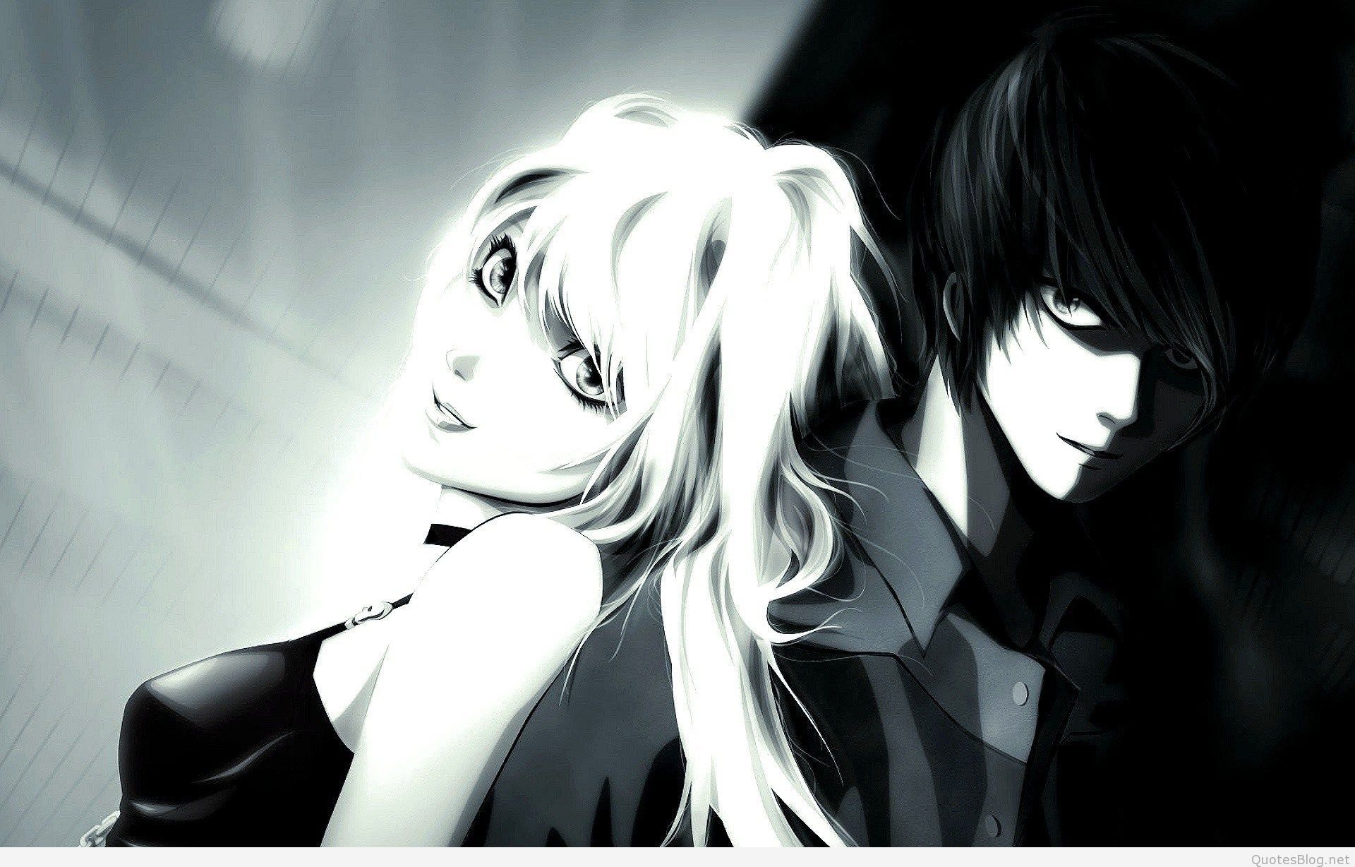 Cute Emo Anime Couples Wallpapers Wallpapers