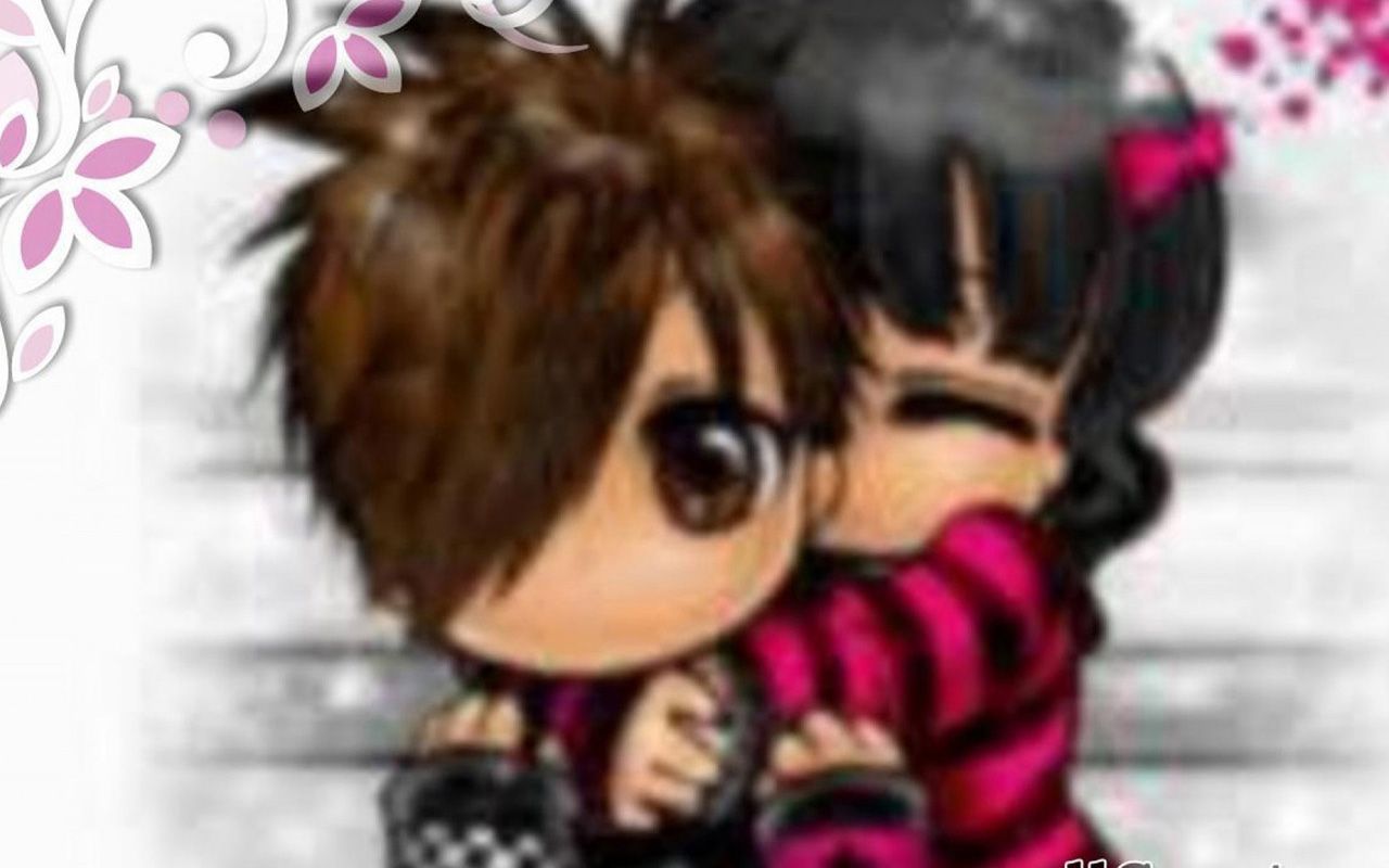 Cute Emo Anime Couples Wallpapers Wallpapers