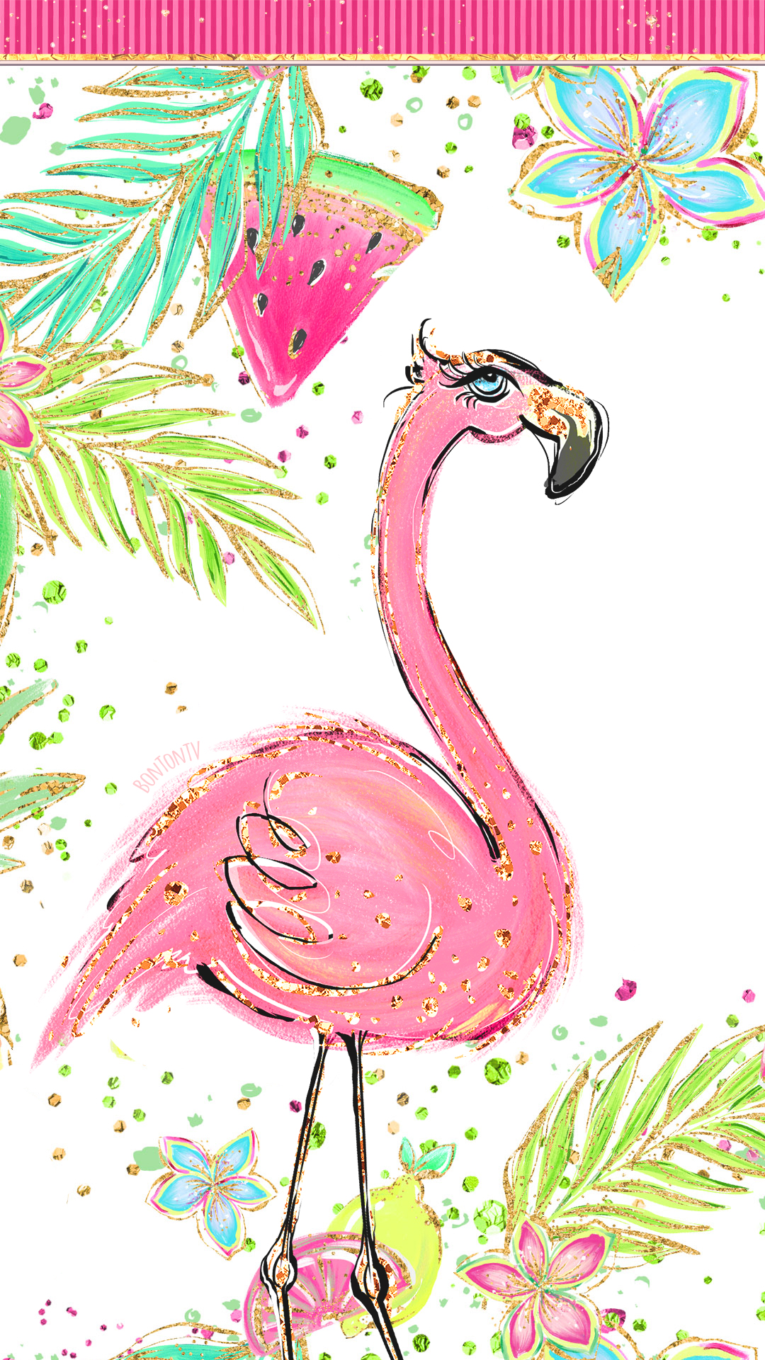 Cute Flamingo Wallpapers