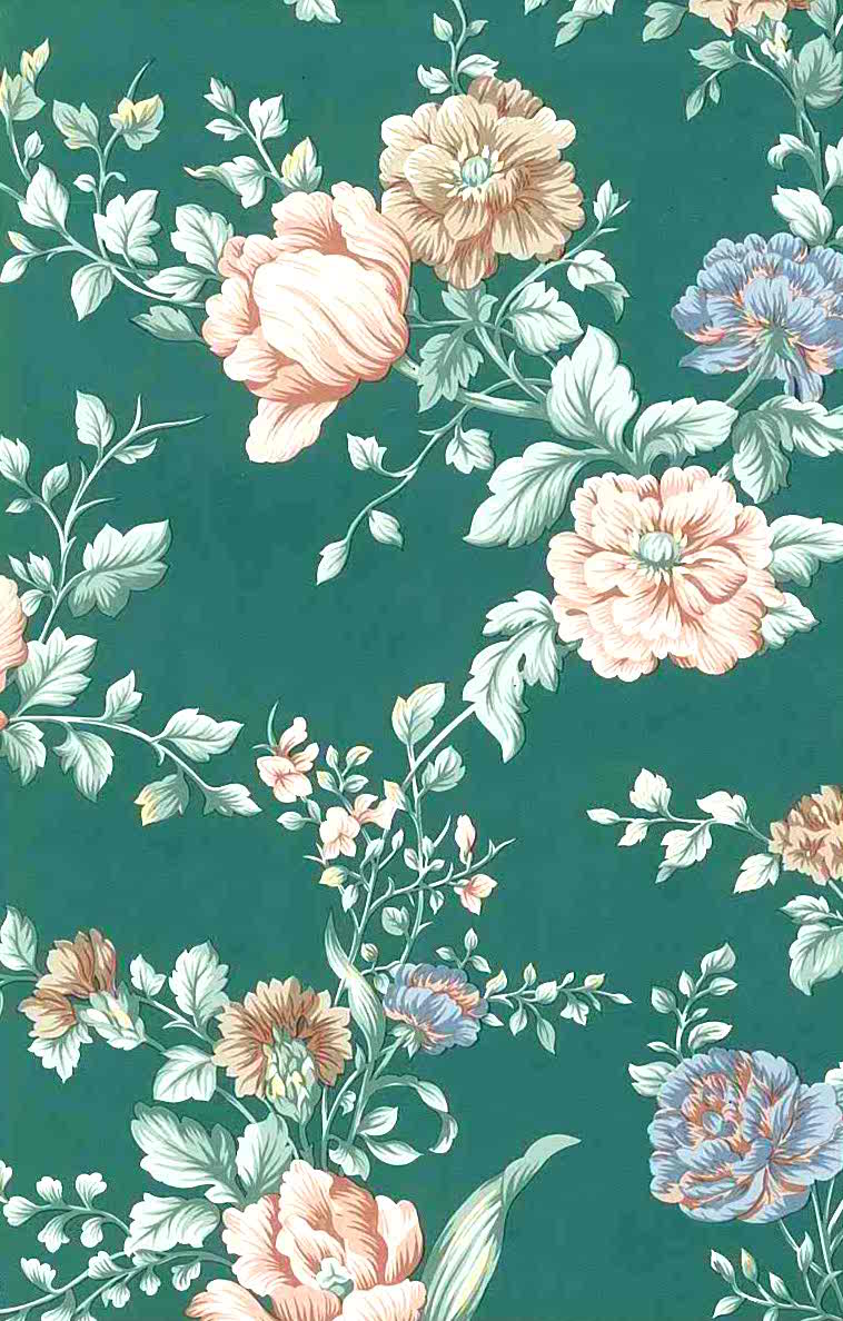 Cute Floral Green Wallpapers