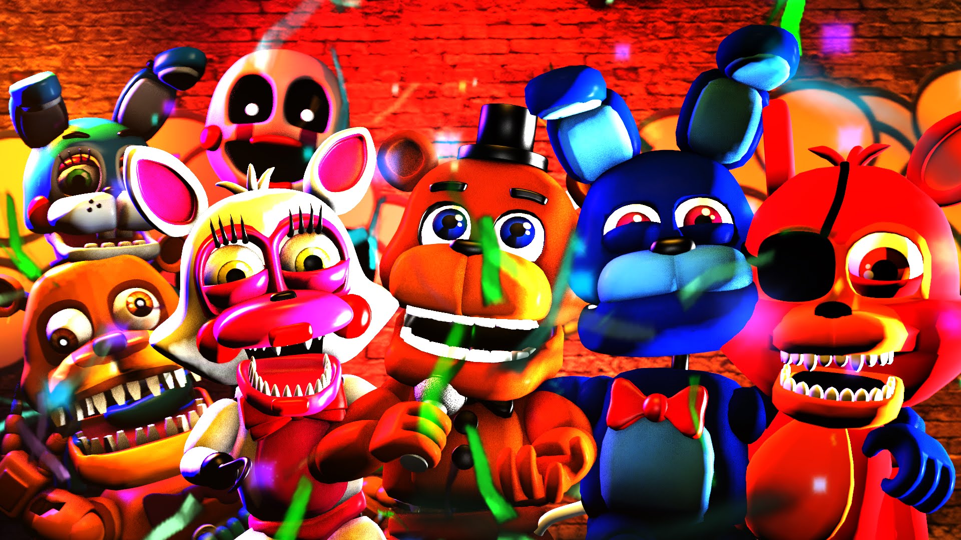 Cute Fnaf Characters Wallpapers Wallpapers