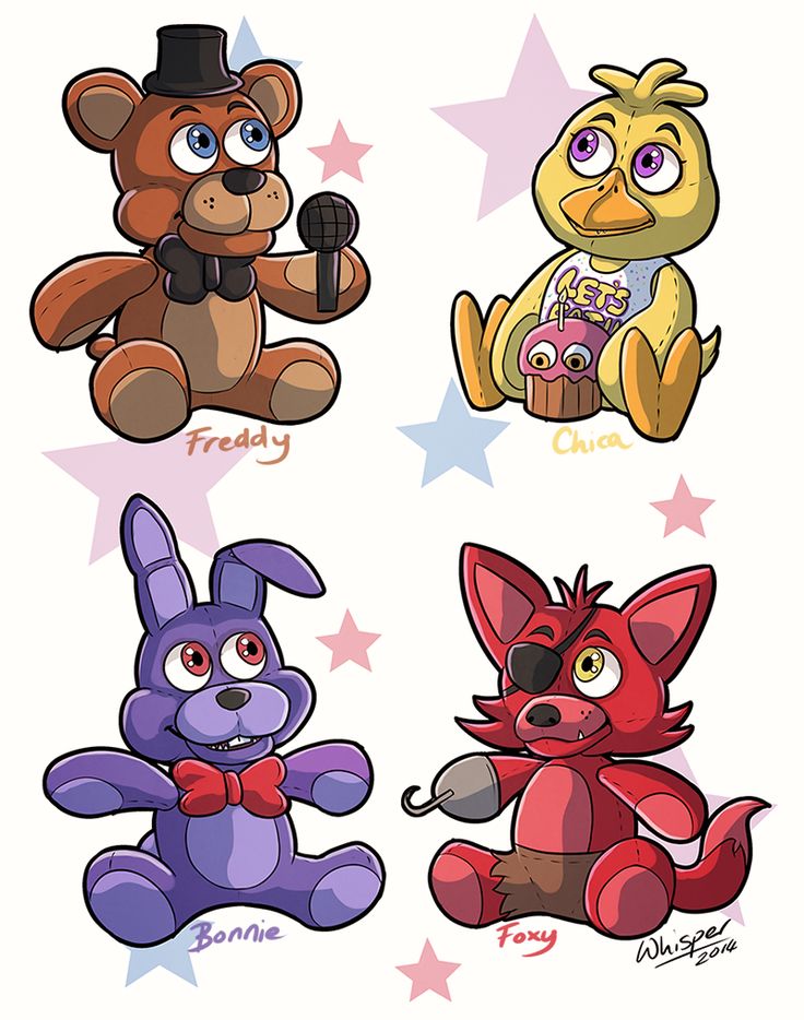 Cute Fnaf Characters Wallpapers Wallpapers