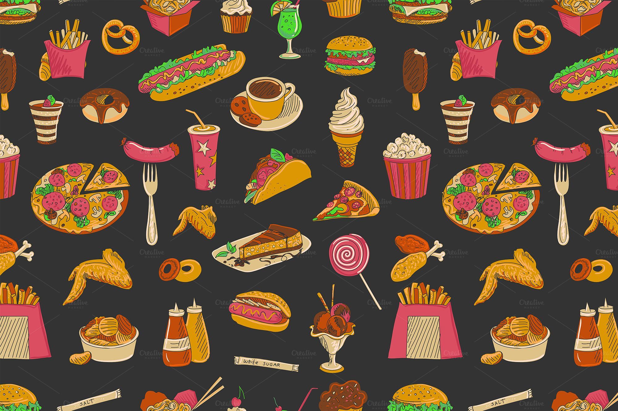 Cute Food Desktop Wallpapers