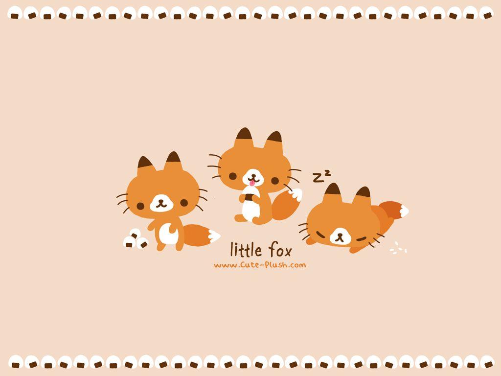 Cute Fox Drawing Wallpapers