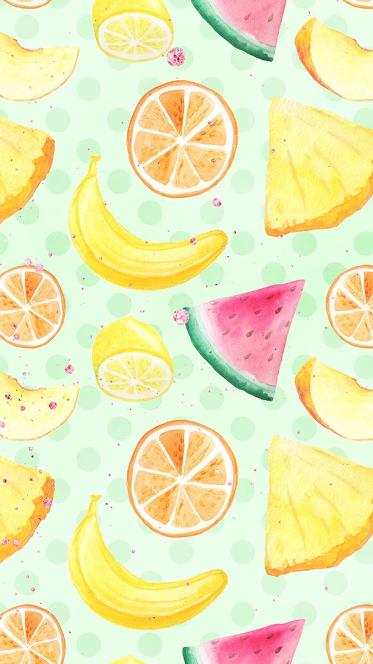 Cute Fruit Iphone Wallpapers