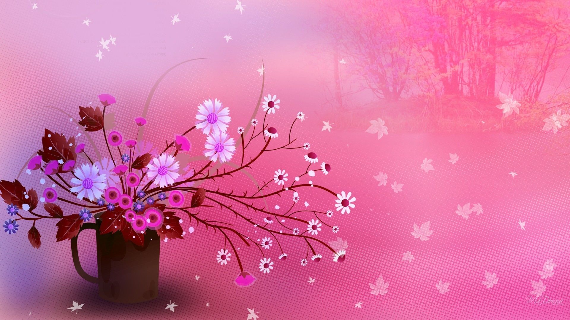 Cute Girly Flower Wallpapers Wallpapers